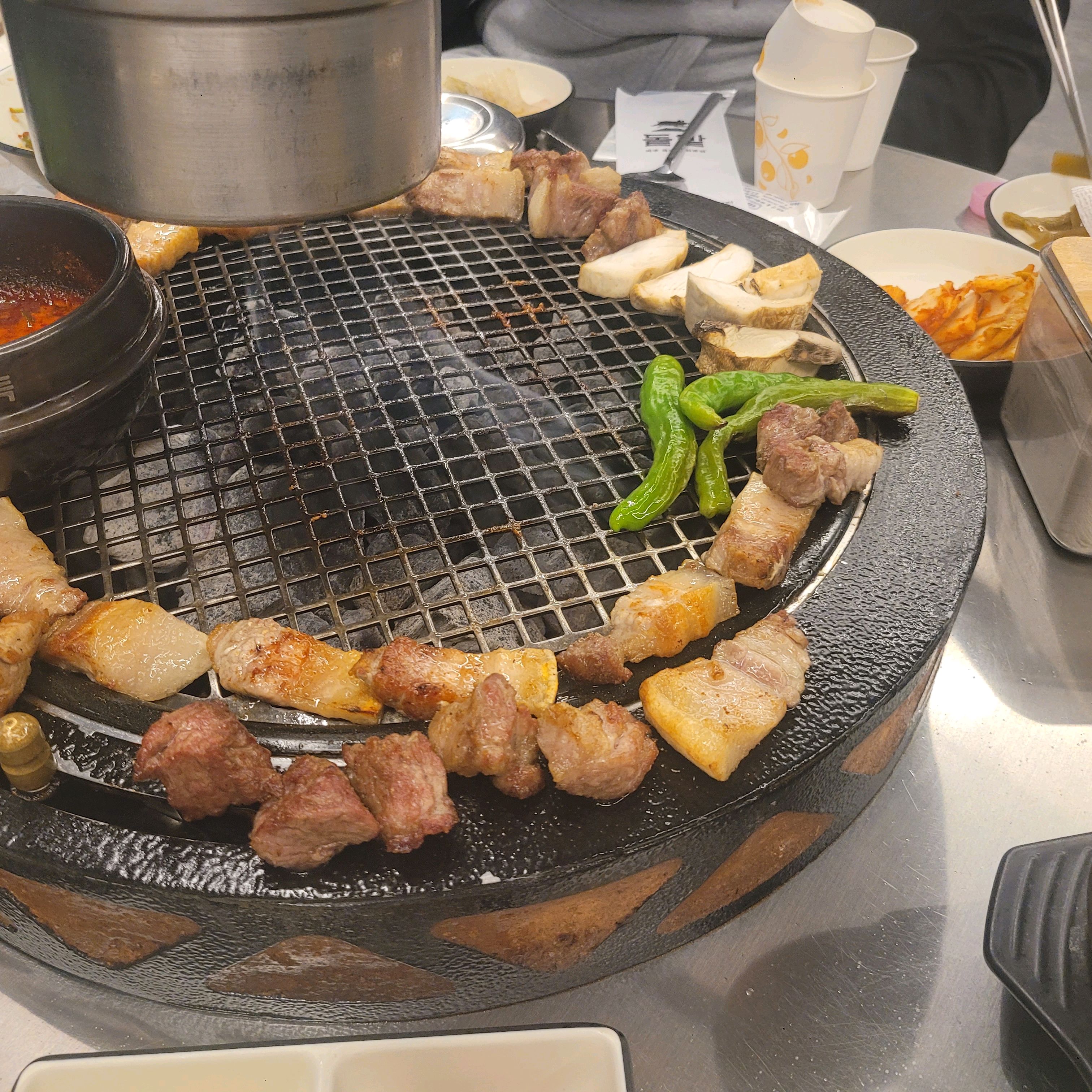 제주도 여행첫날 - 제주 맛집 돝밭 애월흑돼지