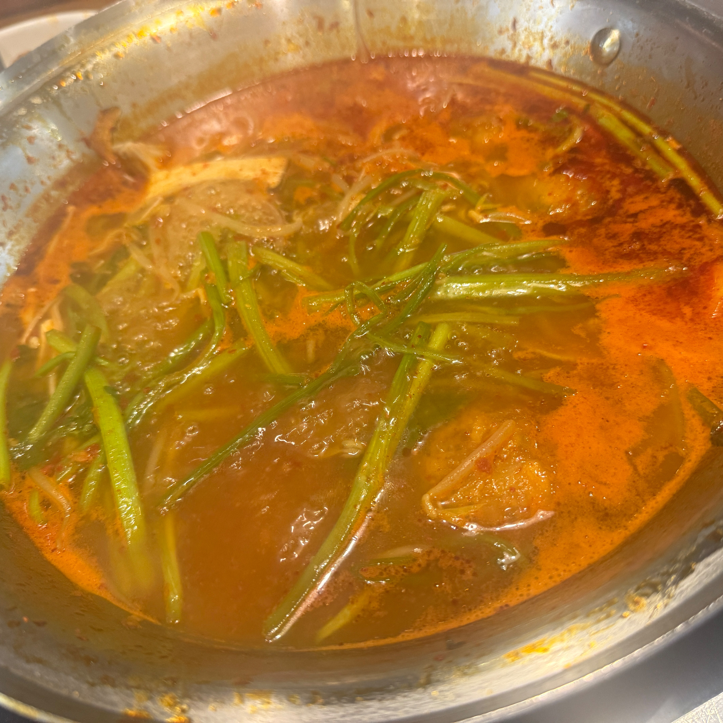 얼큰미니리. 만두. 전골. 맛있어요~~ - 인천 맛집 해가연만두