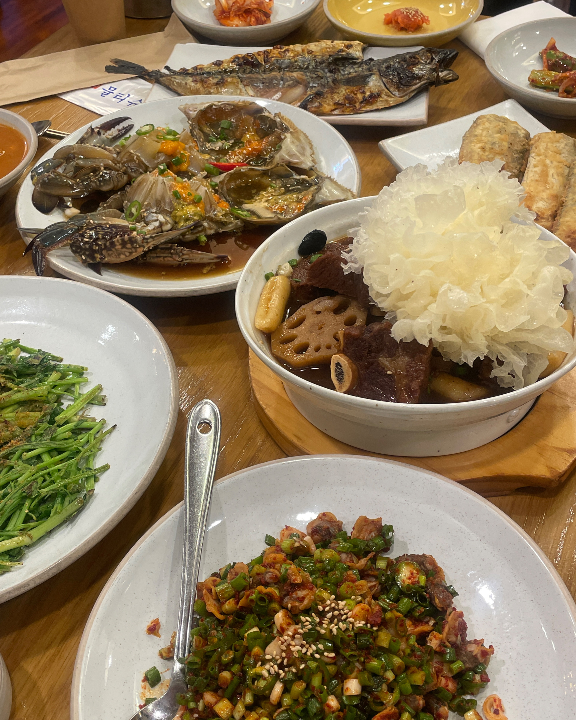 주말에 예약없이 방문했어요 30분 대기있었지만 - 인천 맛집 밥상편지 송도점