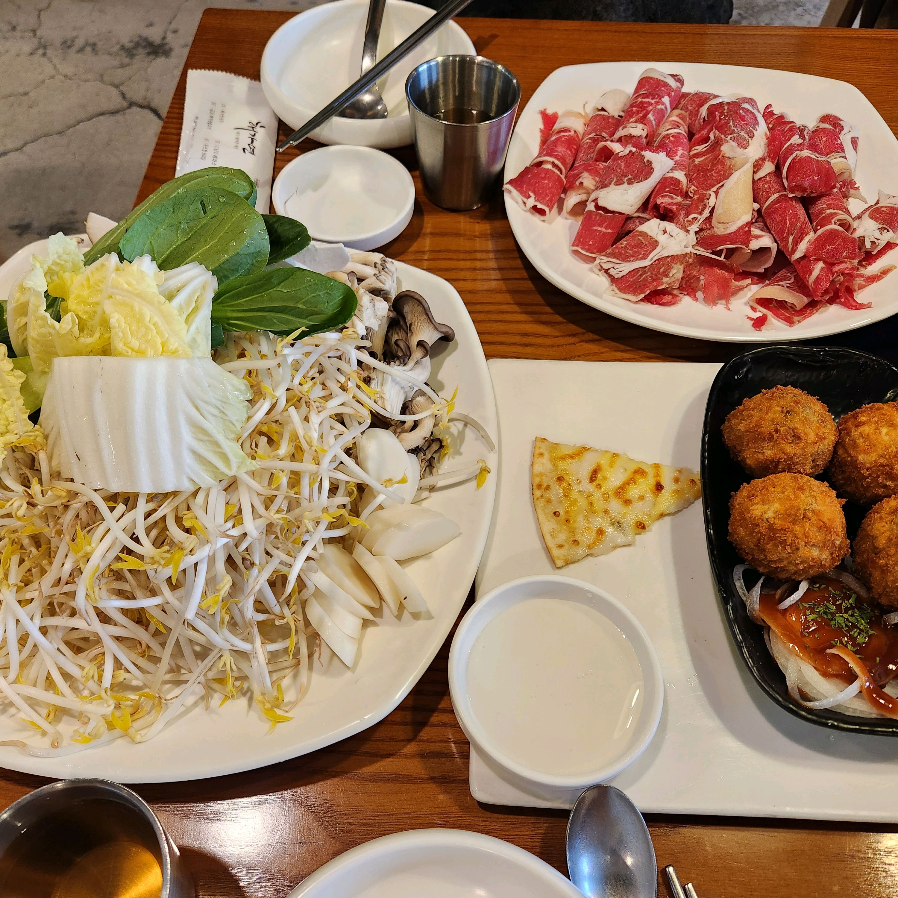 육수도 담백하고 너무 맛있어요 - 인천 맛집 해가연만두
