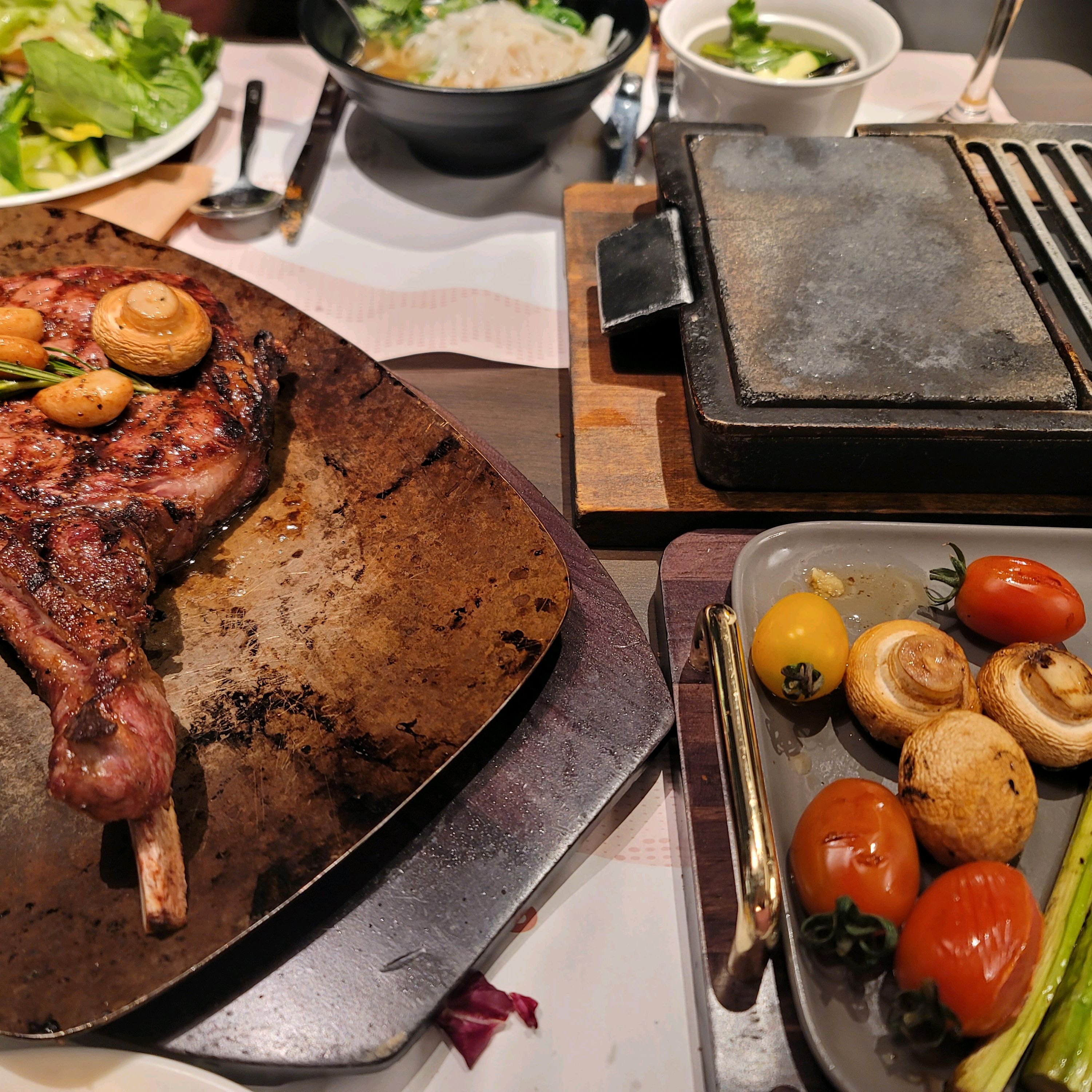 4인 할인 토마호크 700g 추가주문 - 울산 현대백화점 맛집 빕스 울산현대백화점점