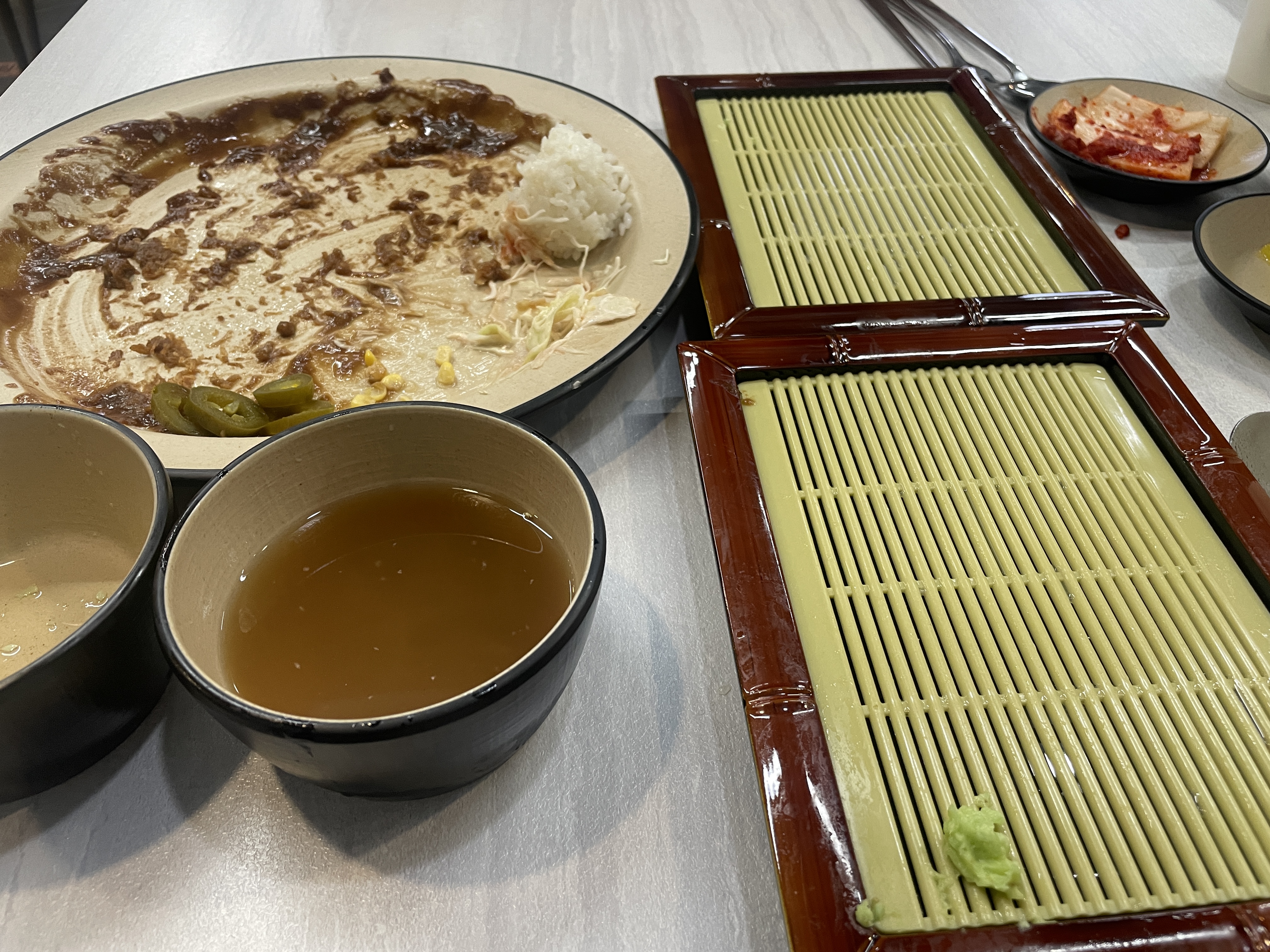 저번에 남편이랑 먹고 맛있어서 재방문했어요~👍🏻👍🏻 - 대전 맛집 하랑소바 전민동본점