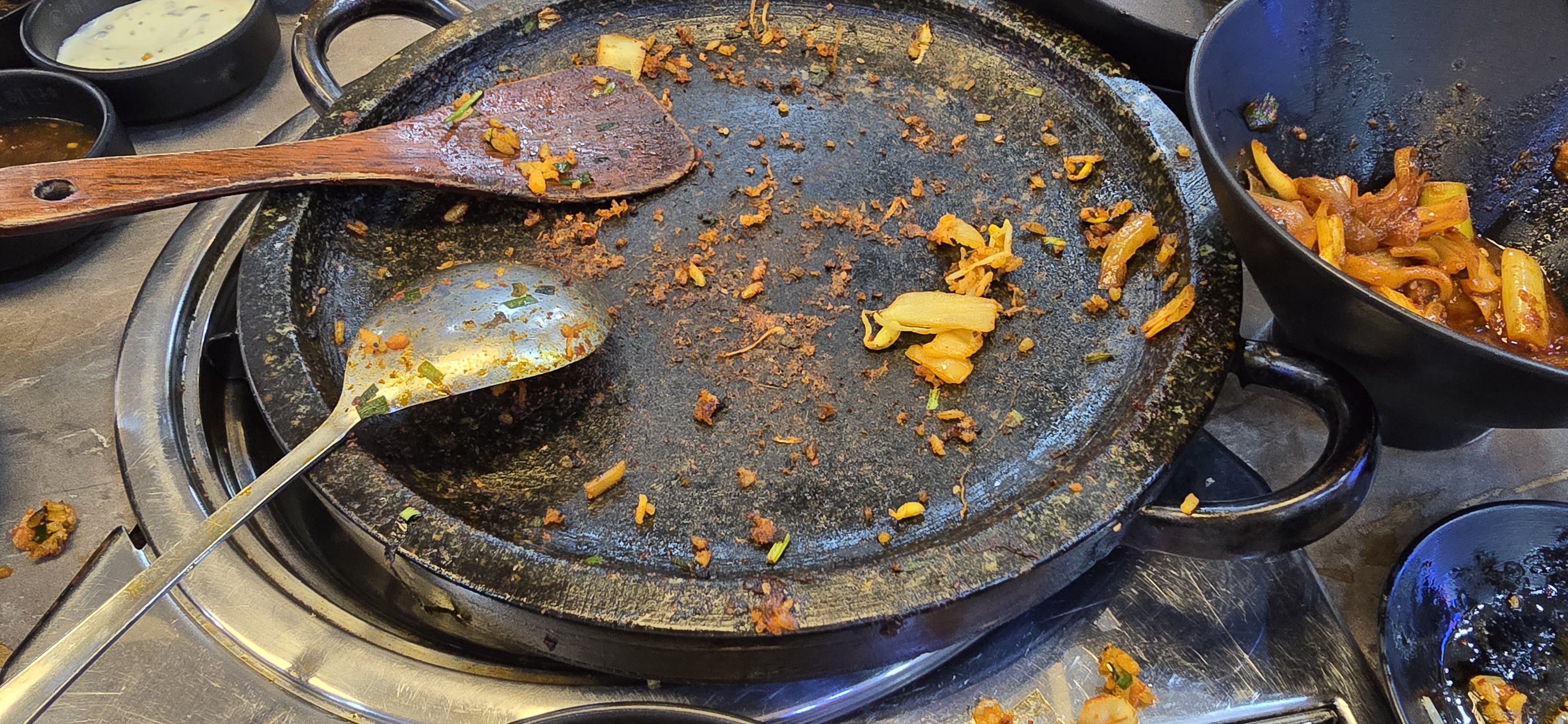 너무 맛있어서 빈접시밖에 찍을게 없네요 - 인천 맛집 해탄 계양구청점