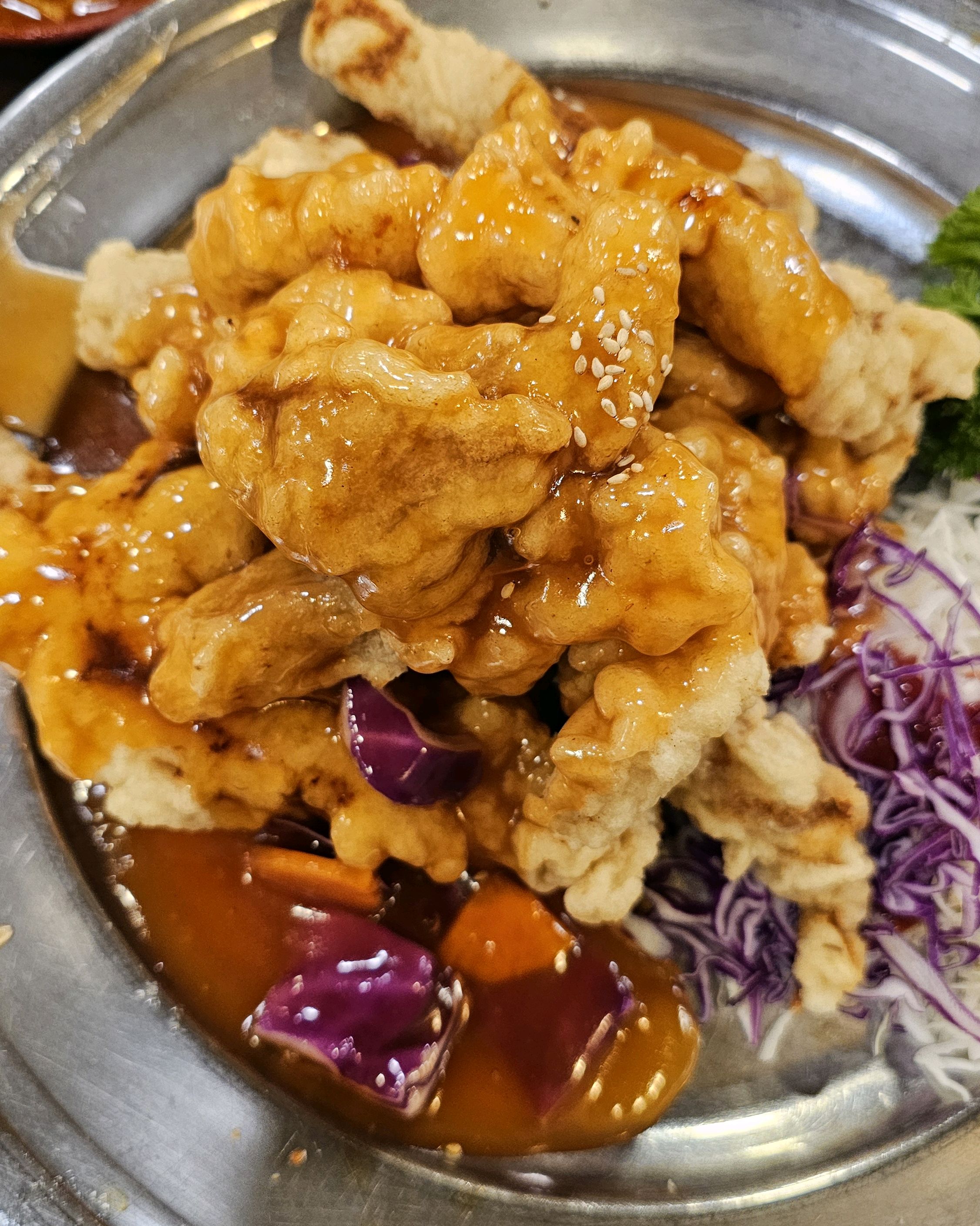 리안은 올 때마다 스페셜야끼와 탕수육을 먹는데 항상 만족해요 - 대구 맛집 리안