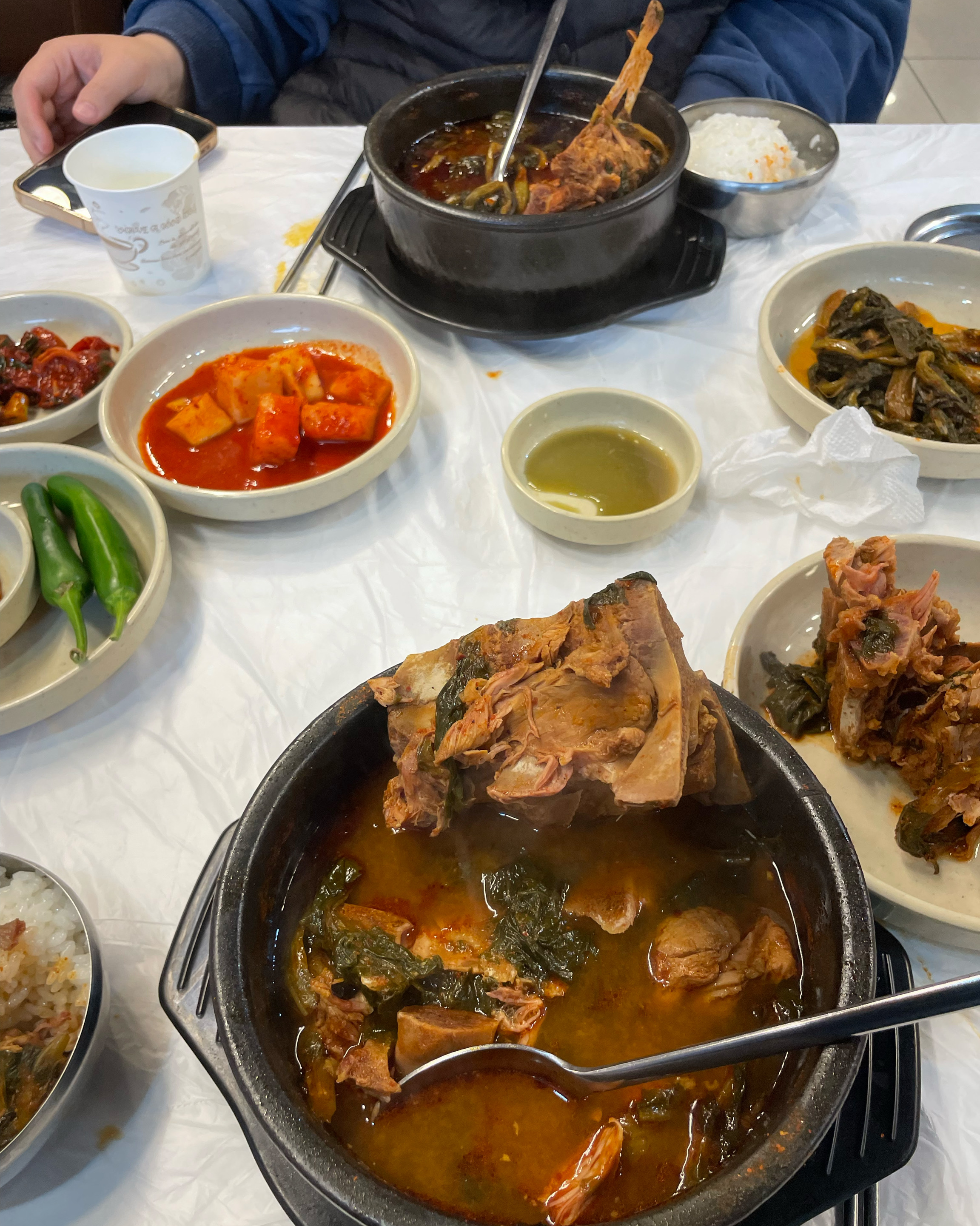 음식도 빨리나오고 맛도 좋아요! 역전 뜨끈이 추천합니당~!! - 대전 맛집 역전뜨끈이뼈구이