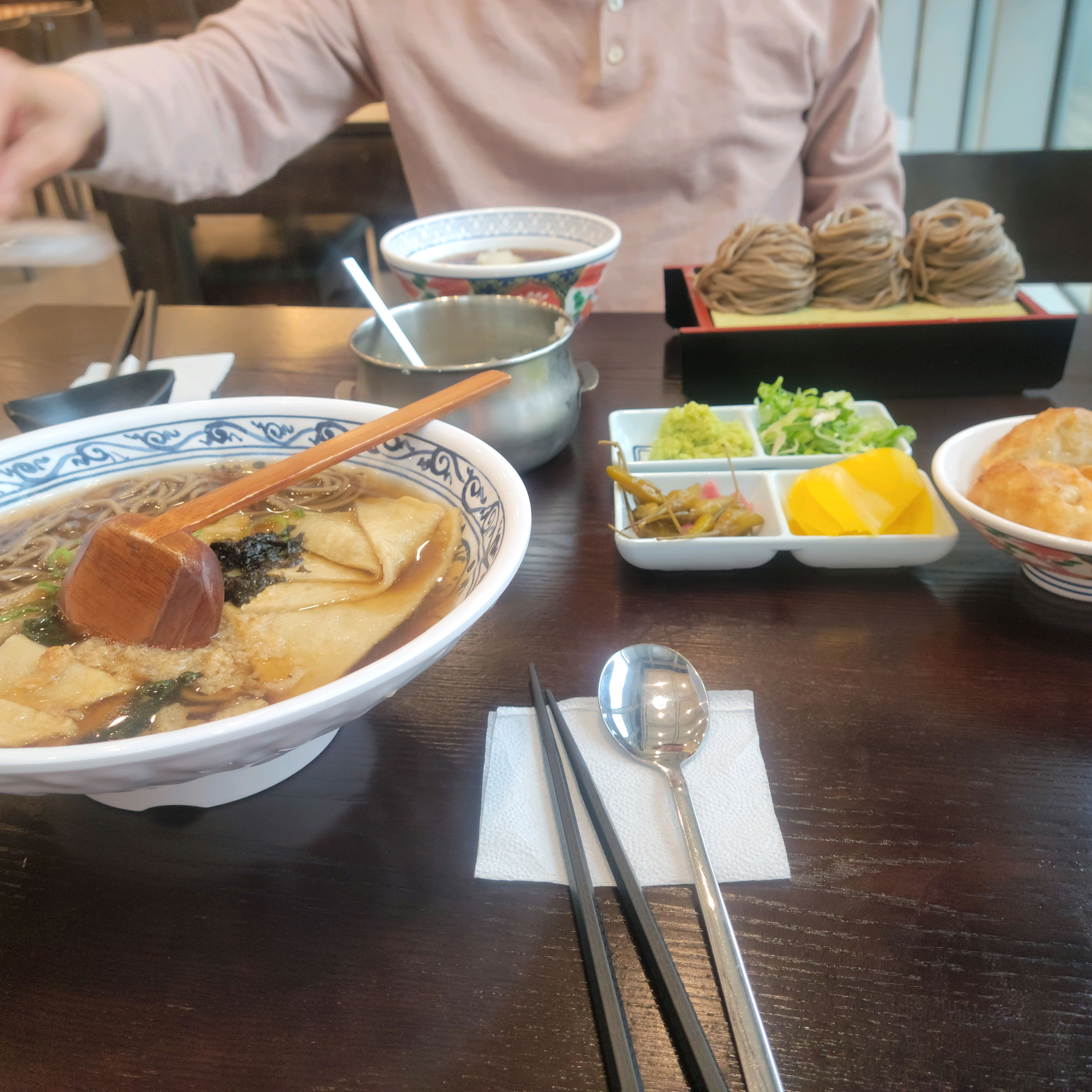 비오는 날이라 온모밀 먹으러왔어요 - 인천 송도 맛집 삼동소바 송도센트럴점