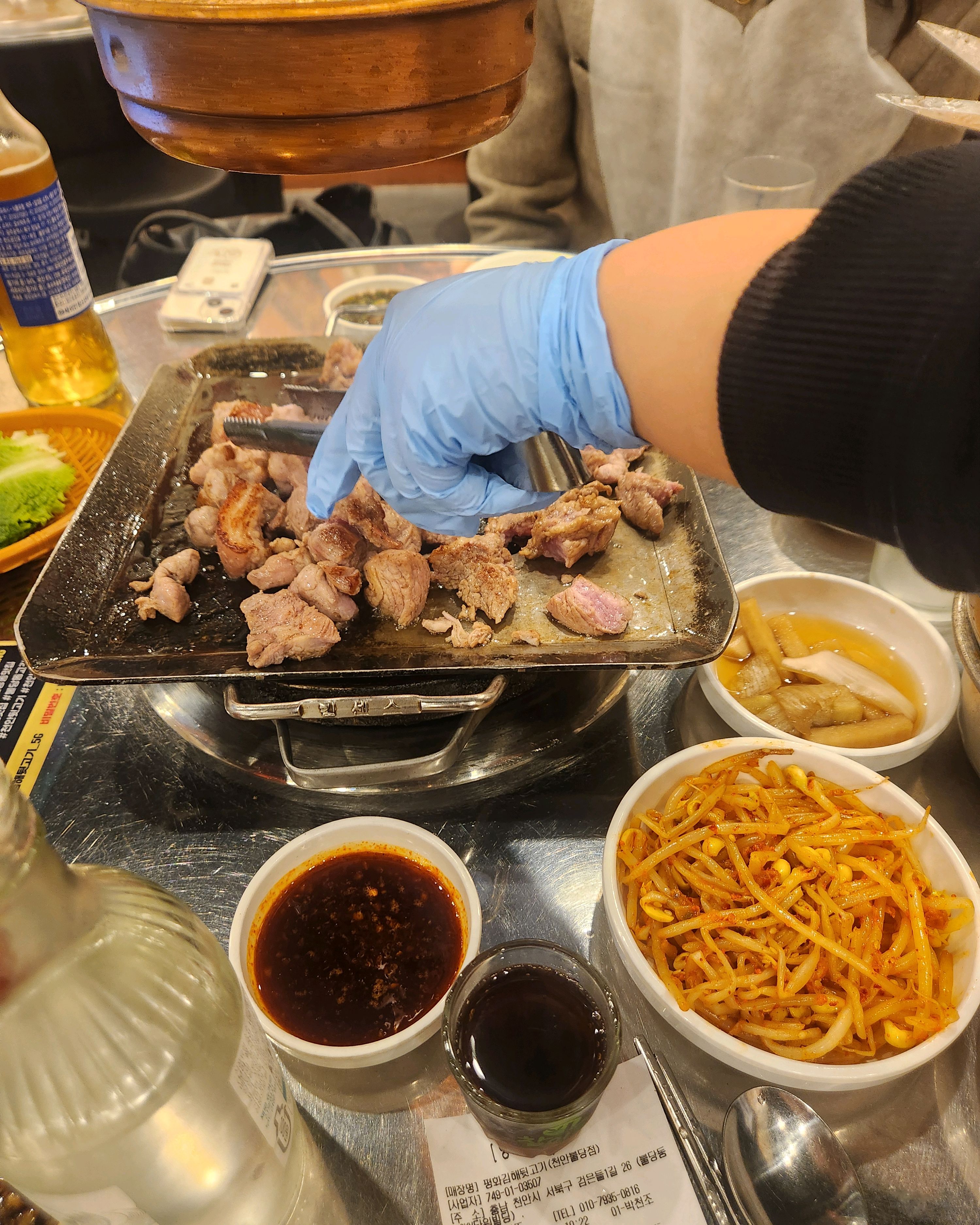 진짜 완전 맛있어요 갈때마다 너무 맛있게 잘먹다 갑니다! - 불당동 맛집 평화김해뒷고기 천안불당점