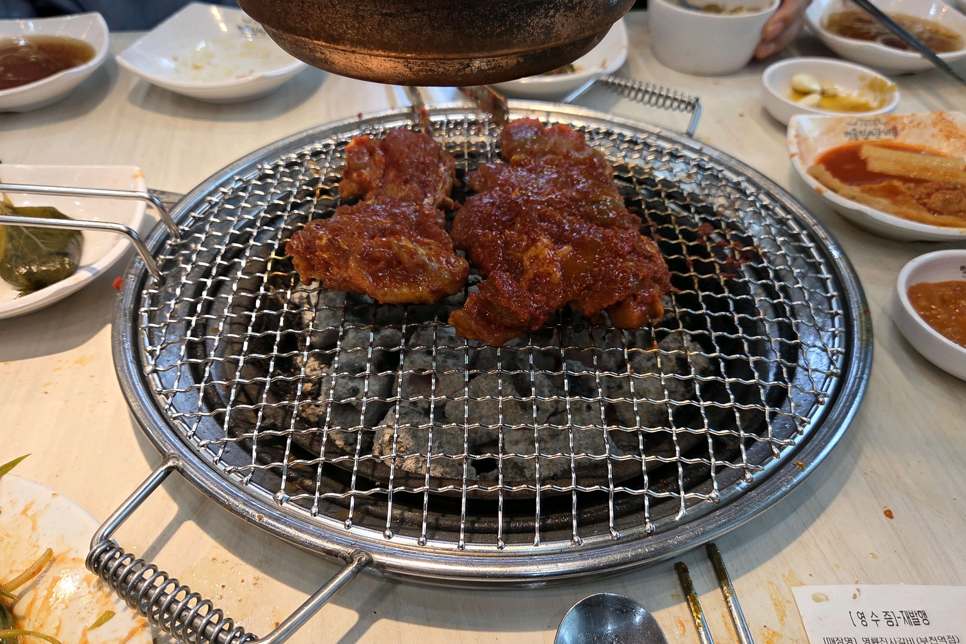 샤브샤브는 아직 준비중이라하네요 그래도 맛있게 잘 먹었습니다. - 부천역 맛집 명륜진사갈비 부천부천역점