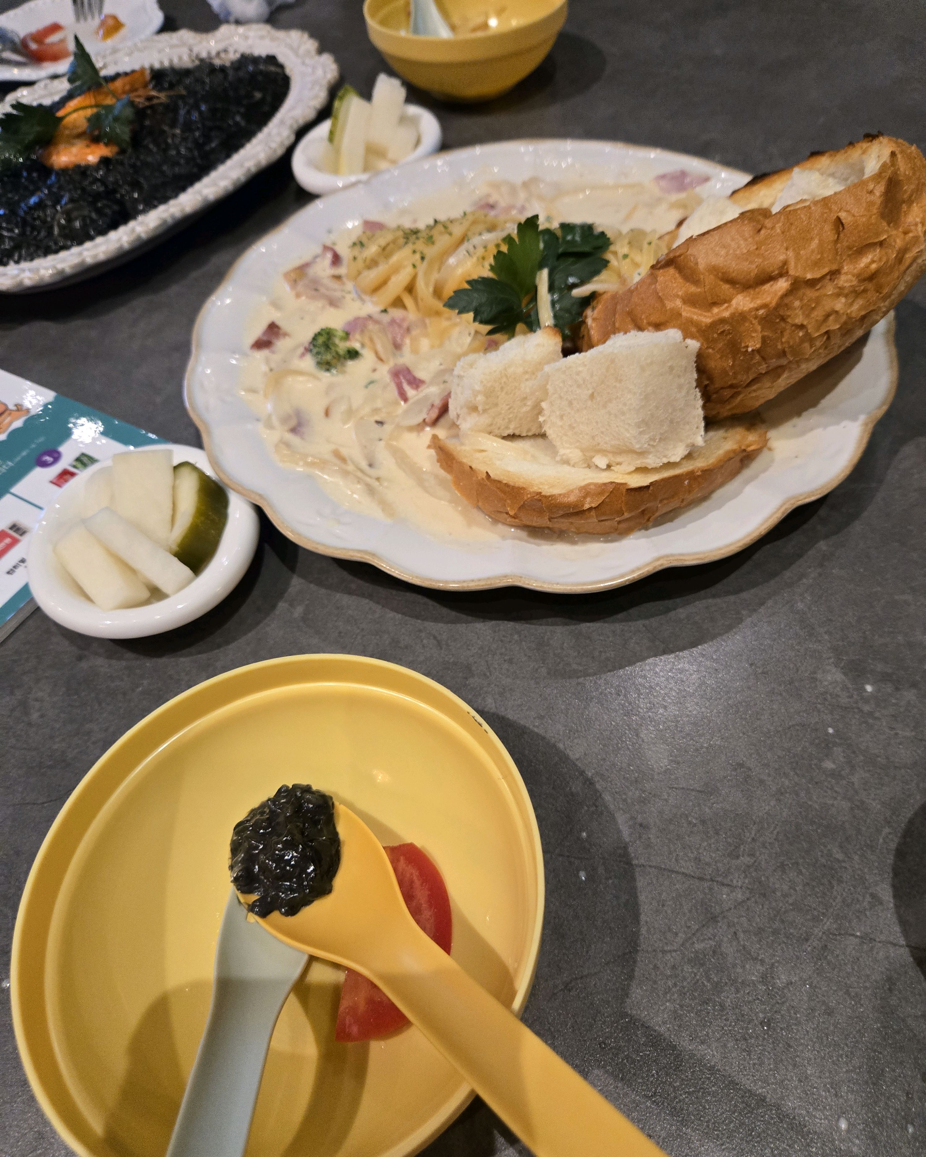 빠네 파스타 진짜 너무 맛있어요~ - 불당동 맛집 컴히얼 천안불당점