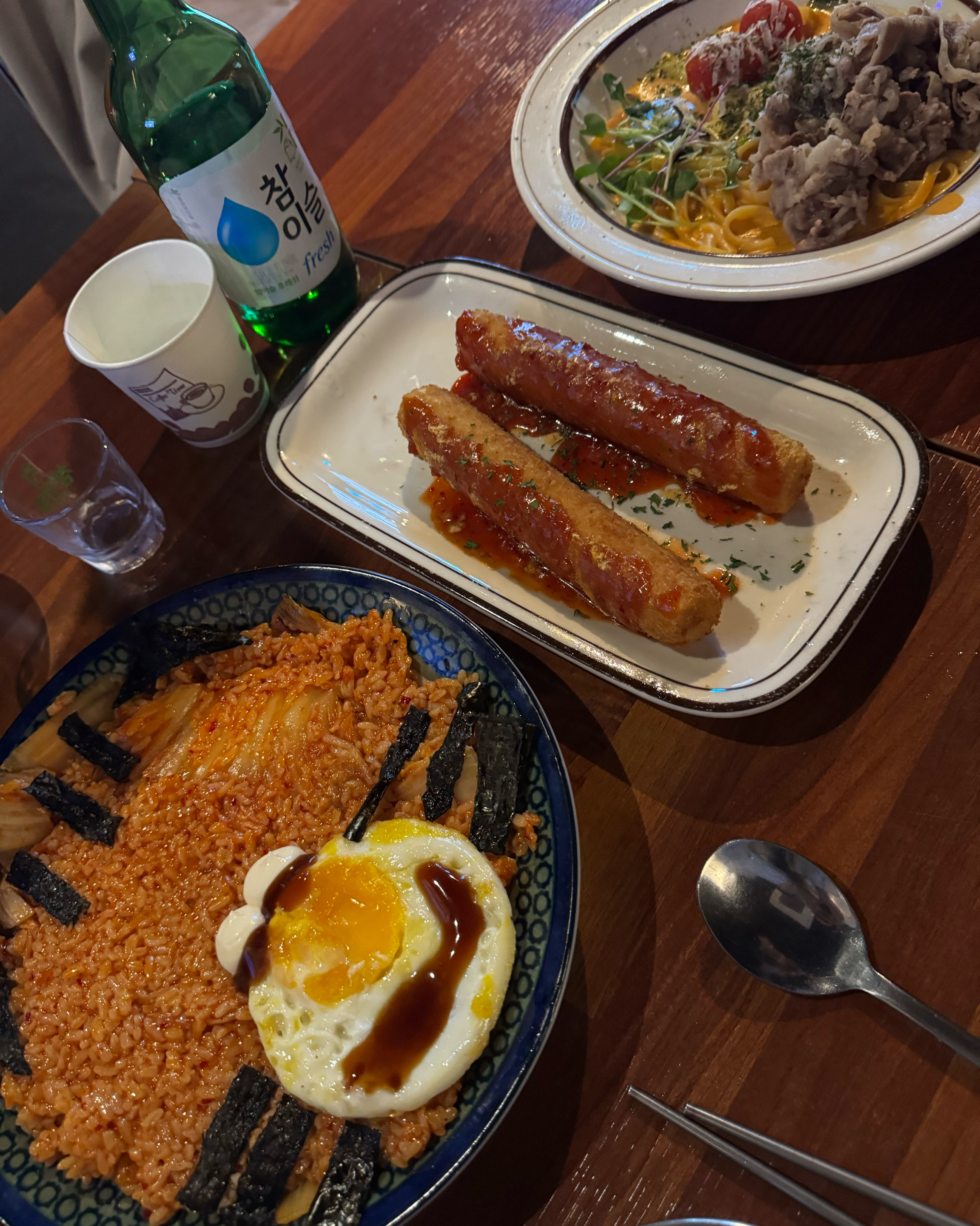 호랑이주택 시그니처 김치볶음밥 안 시킬 수가 앖는 비주얼 ㅋㅋㅋㅋㅋ - 인천 맛집 호랑이주택