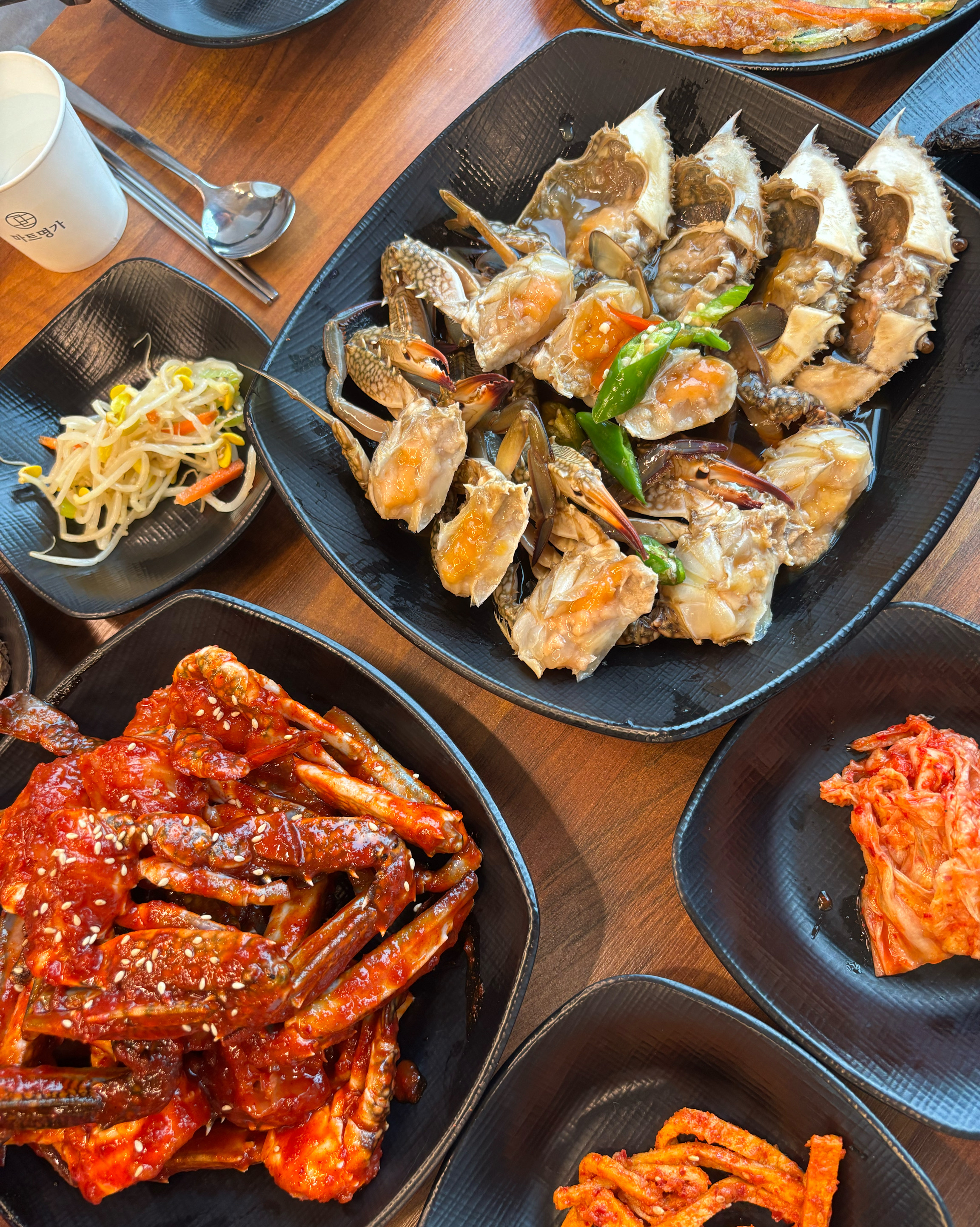 엄마,남편과 왓어요 - 인천 맛집 간장게장 무한리필 꽃게생각