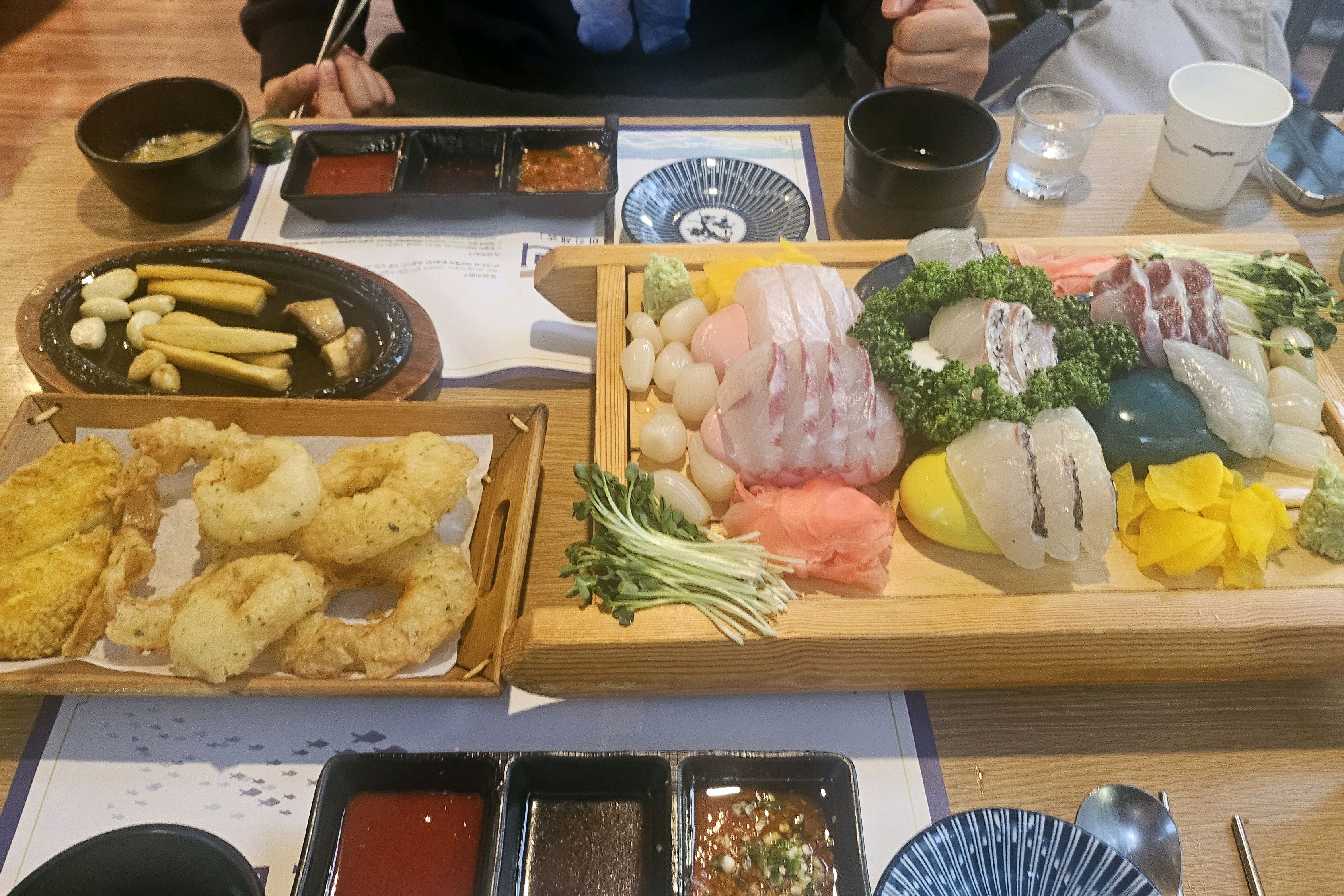 남편이랑 데이트차 방문했어요 음식 너무 맛있습니다 감사합니다 ❤️ 🤍 💟 - 정자역 맛집 물고기자리 정자점