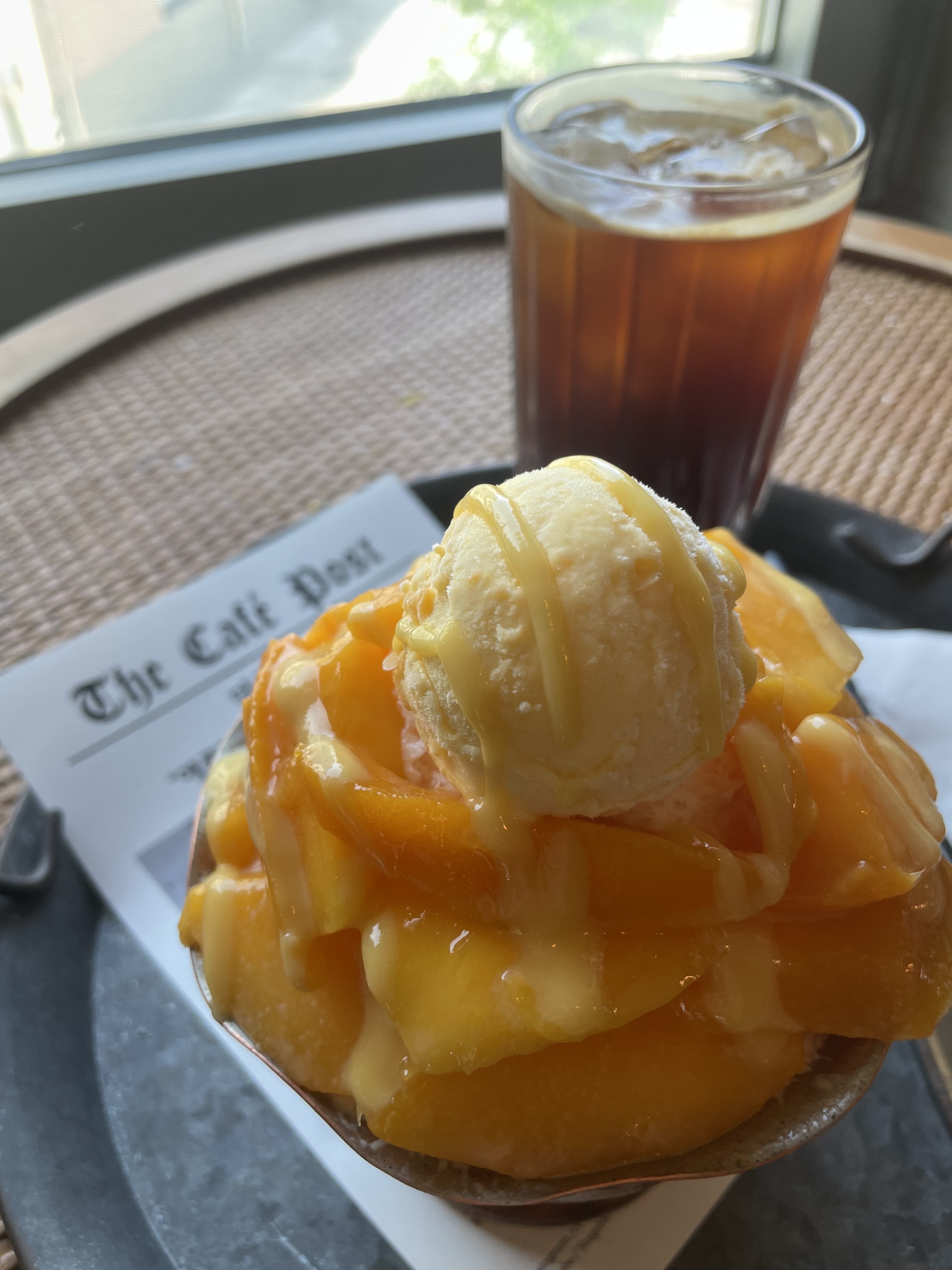 망빙 좋아해서 찾아왔어요. - 제주 맛집 먹쿠슬낭카페