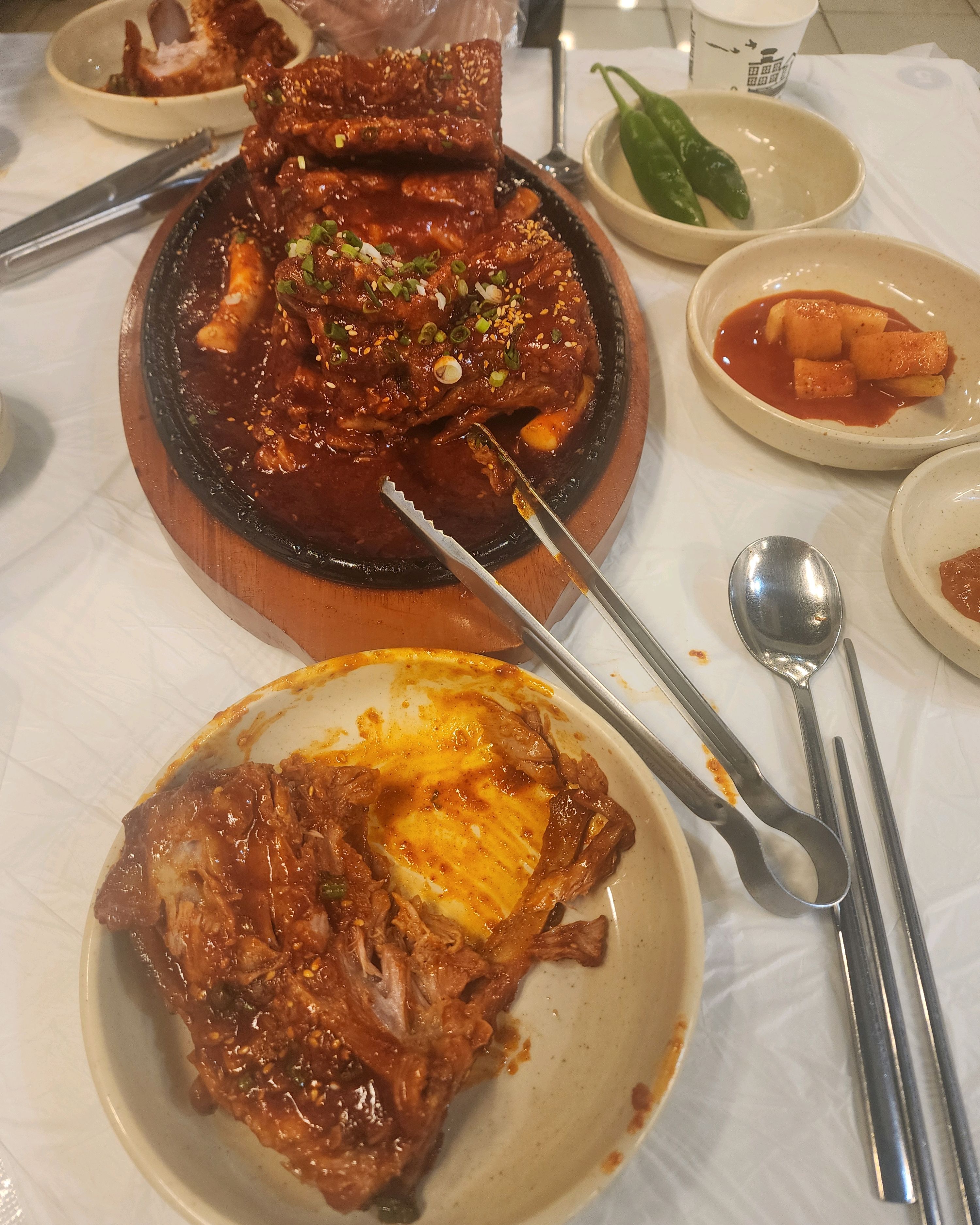 드디어 뼈구이 입문! - 대전 맛집 역전뜨끈이뼈구이