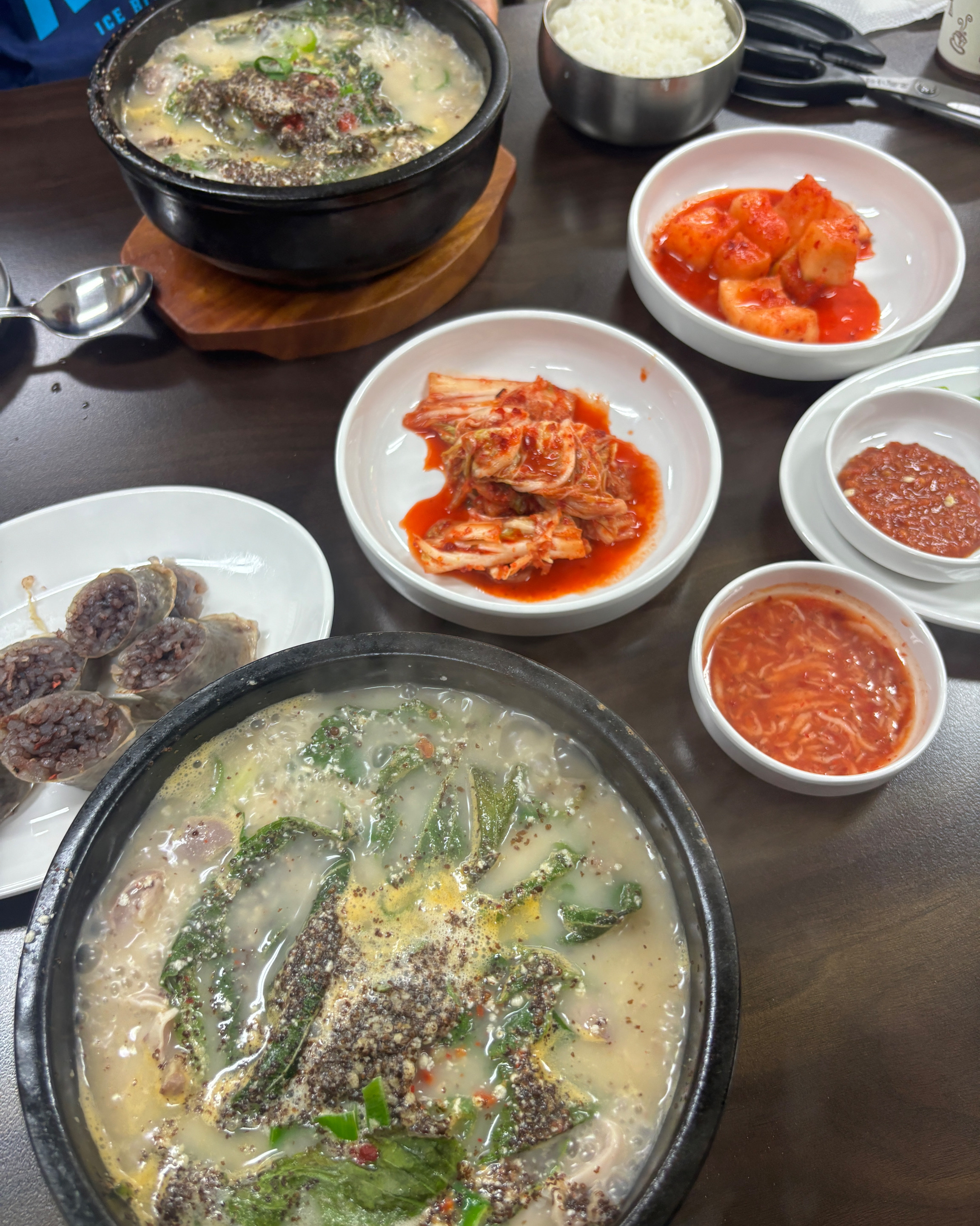 잘 먹었습니다~💞💞 - 인천 맛집 순대일번지 송도점