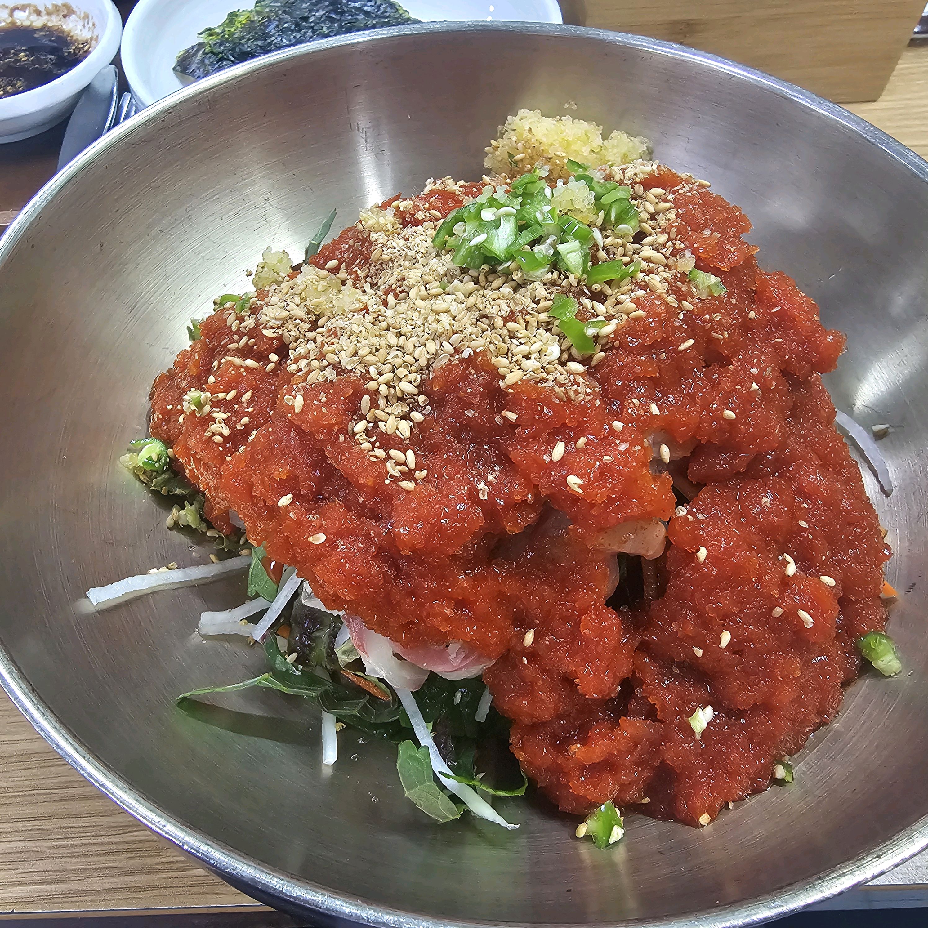 오랜만에 와도 역시 맛있네오 또 올게요. - 대구 맛집 회신물회