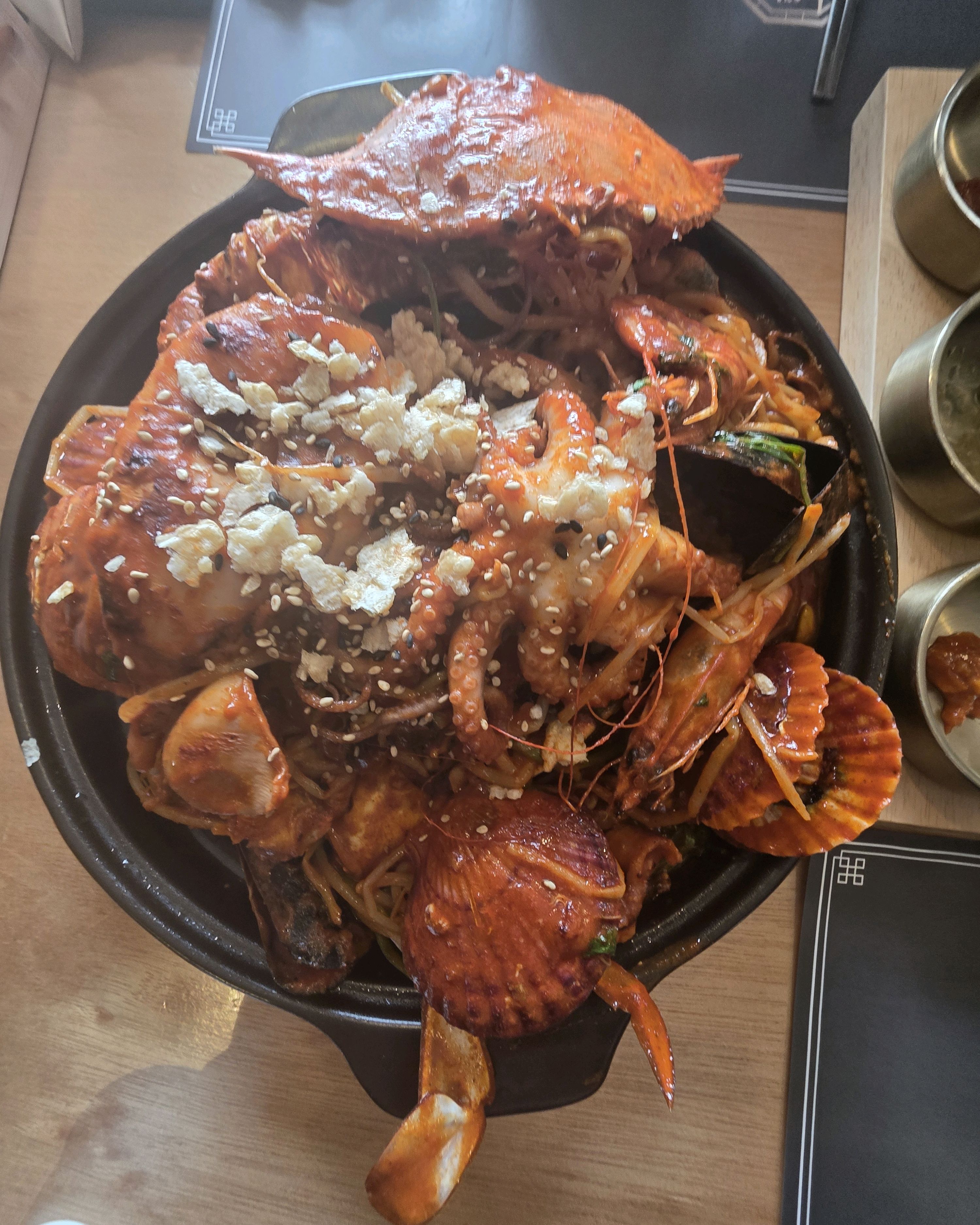 주말에 신랑과 데이트 나왔다가 해물찜이 먹고 싶어 검색 후 들렀어요. - 송정 맛집 송정옥 송정본점