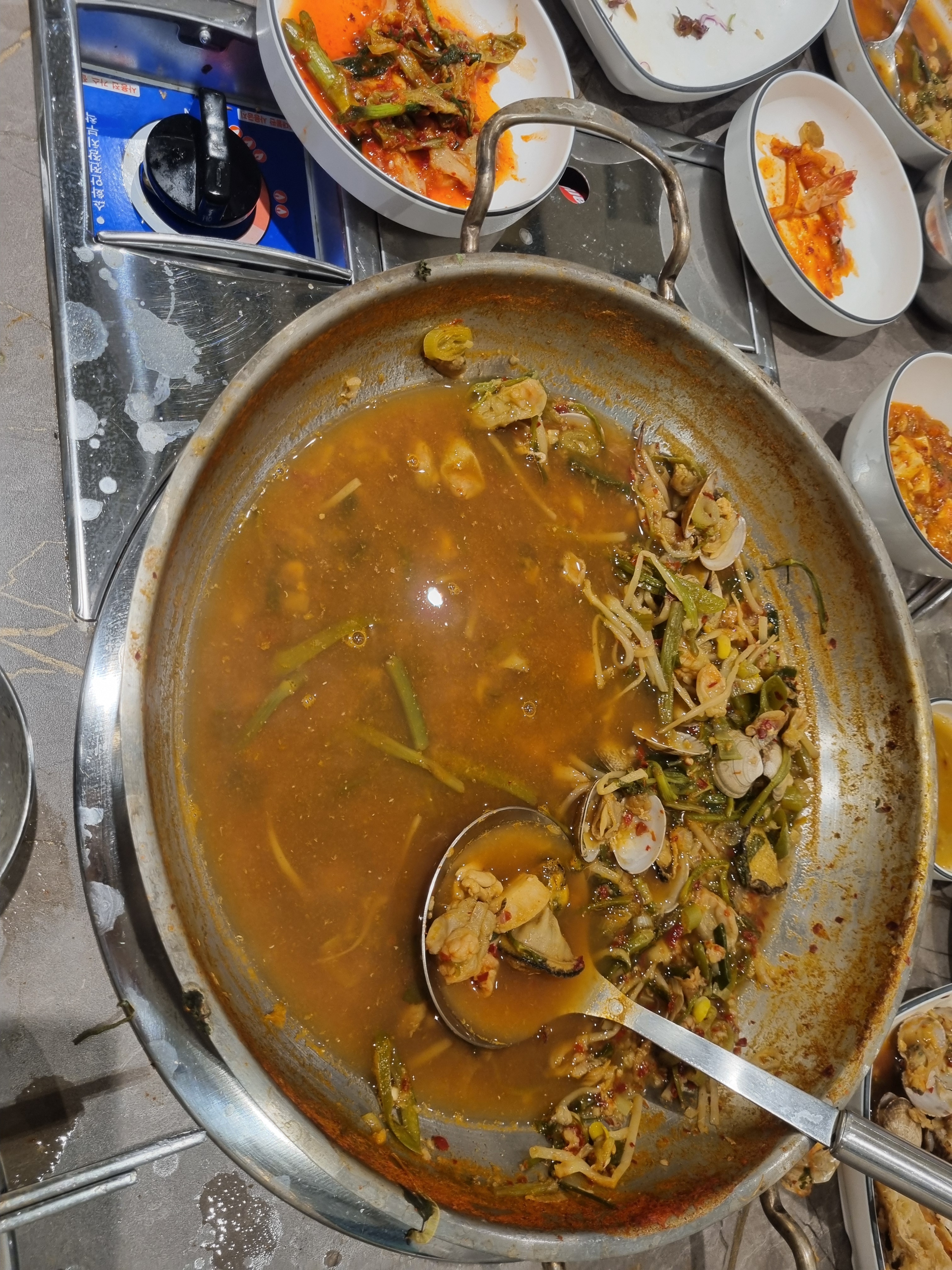 해물탕 좋아하는 1인으로 갠적으로 정말 맛있게 먹었어요 - 대전 맛집 별주부해물찜탕
