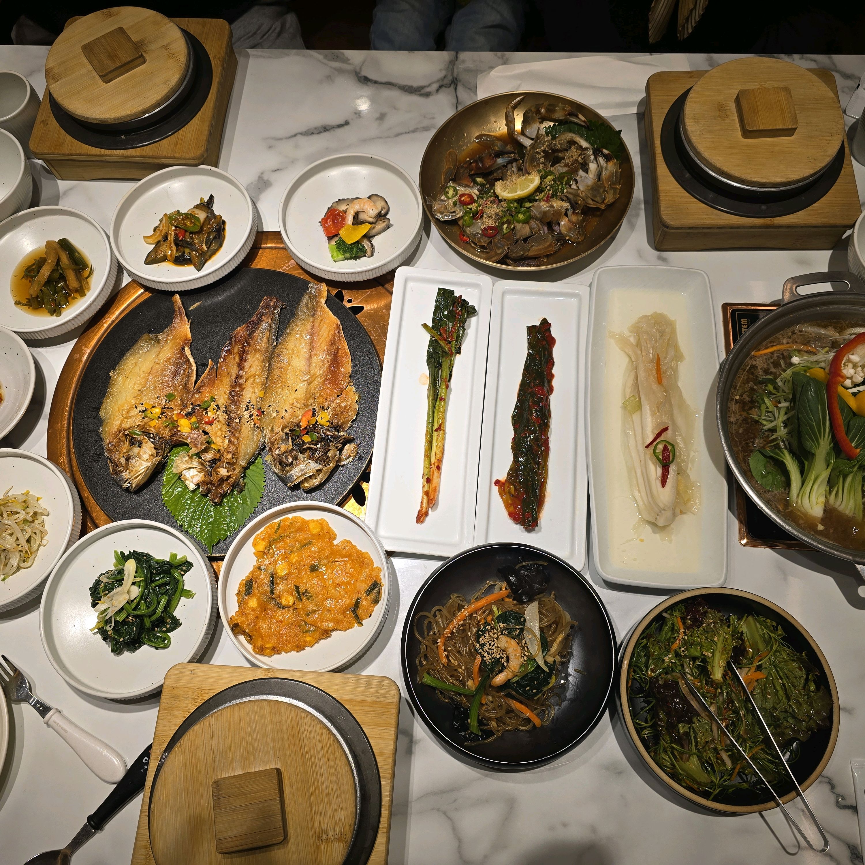 오늘은 고기안먹고 행복세트로 먹었는데 맛있네요 - 대전 맛집 육미미