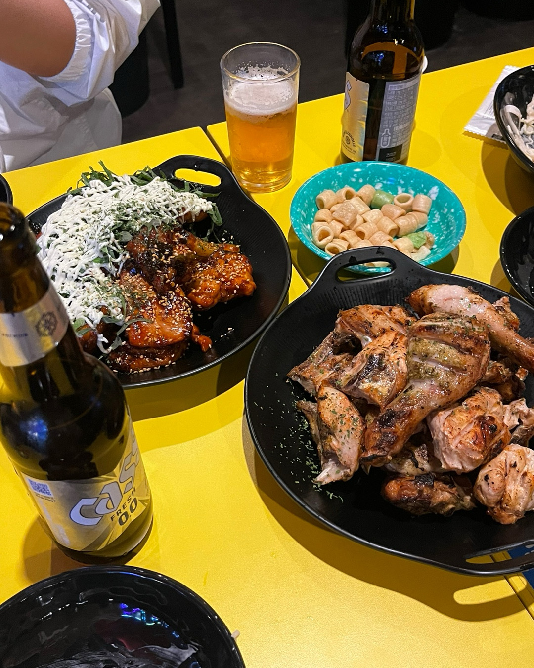 그냥 너무 존맛탱~!! 운동 끝나고 치킨냄새에 홀린듯이왔는데 냄새부터 맛까지 넘 맛있엇어요