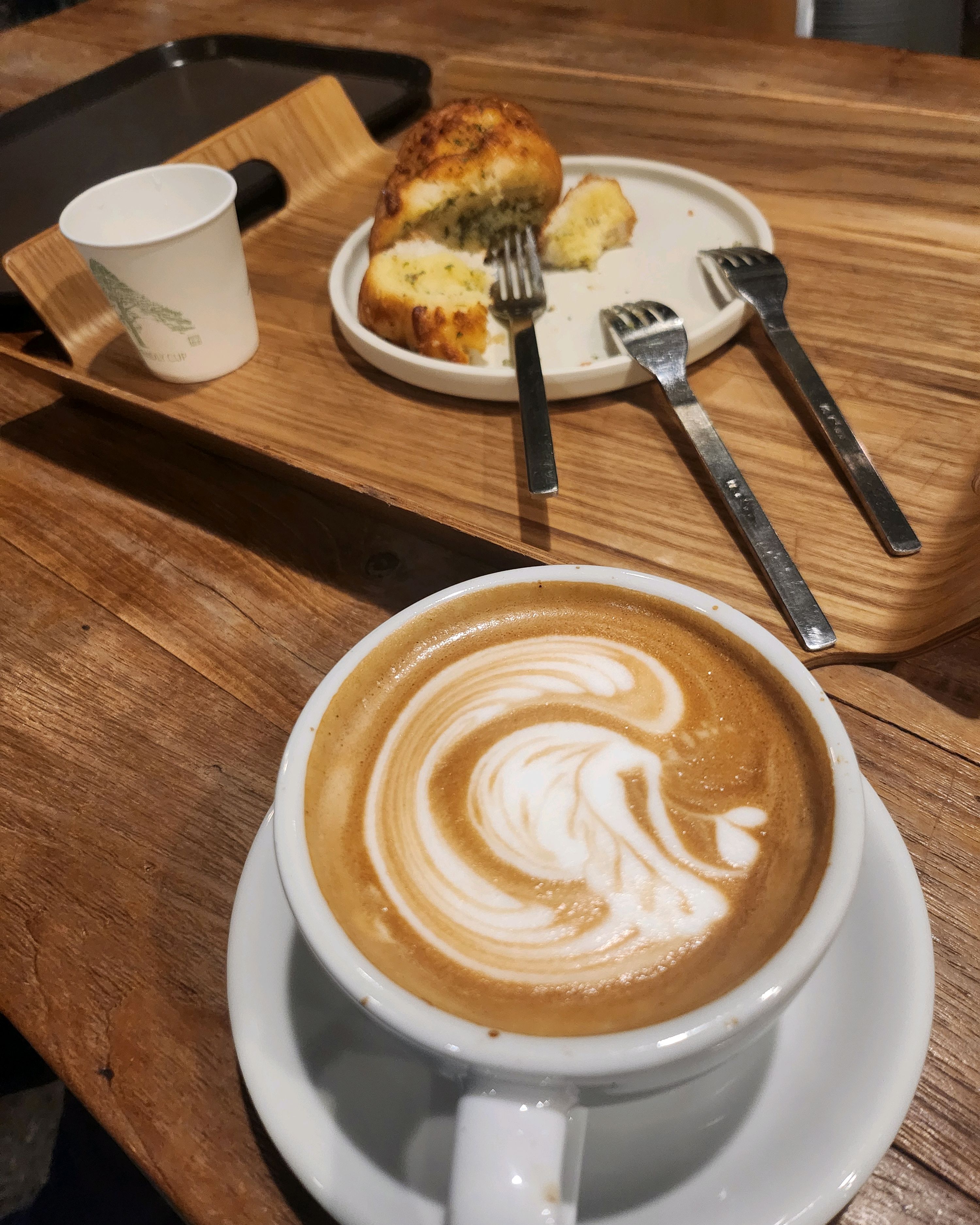 갈릭바게뜨 맛있어요~ - 대전 맛집 더노은로