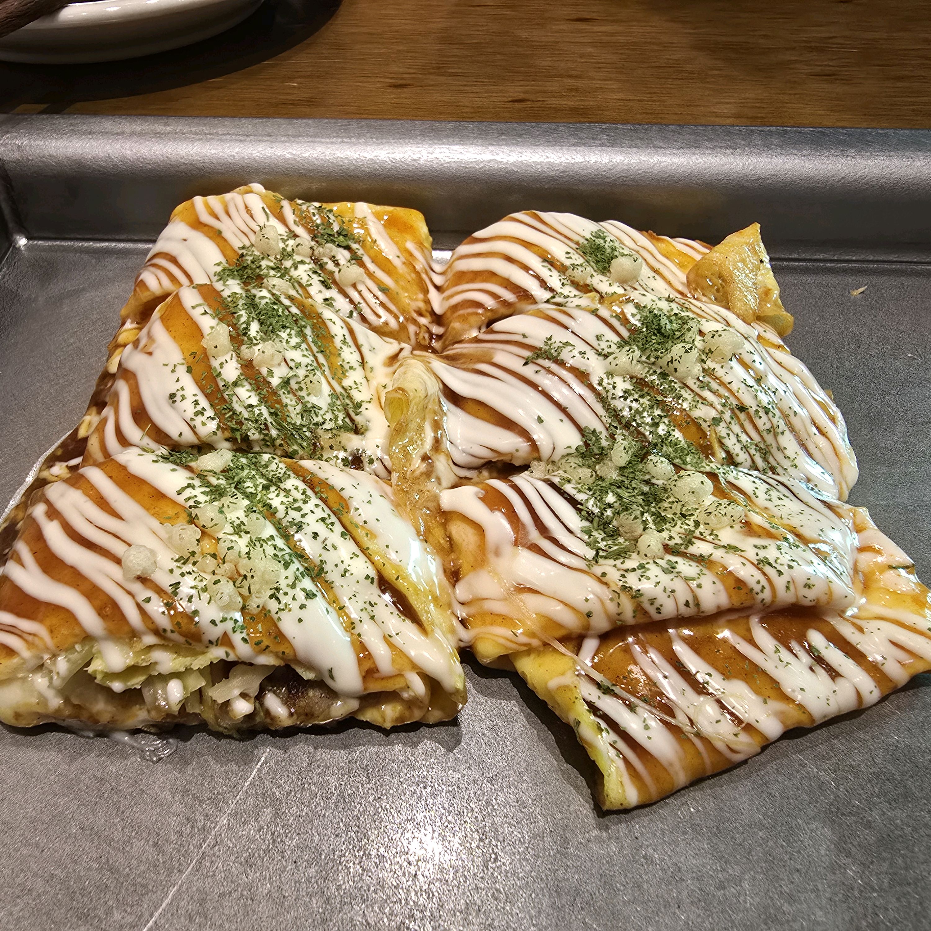 새로 오픈했다해서 먹고 왔어요 2인셋트 양도 많고 맛있어요 쫌만 늦었어도 웻팅할뻔 했네요 - 인천 맛집 죠죠 트리플스트리트점