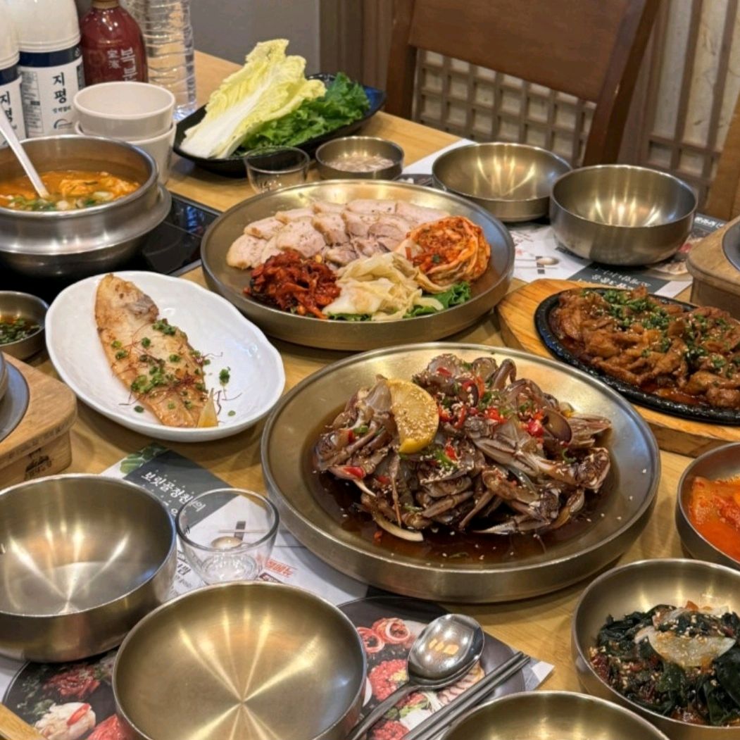 16명 예약 후 - 인천 맛집 보릿골 정찬