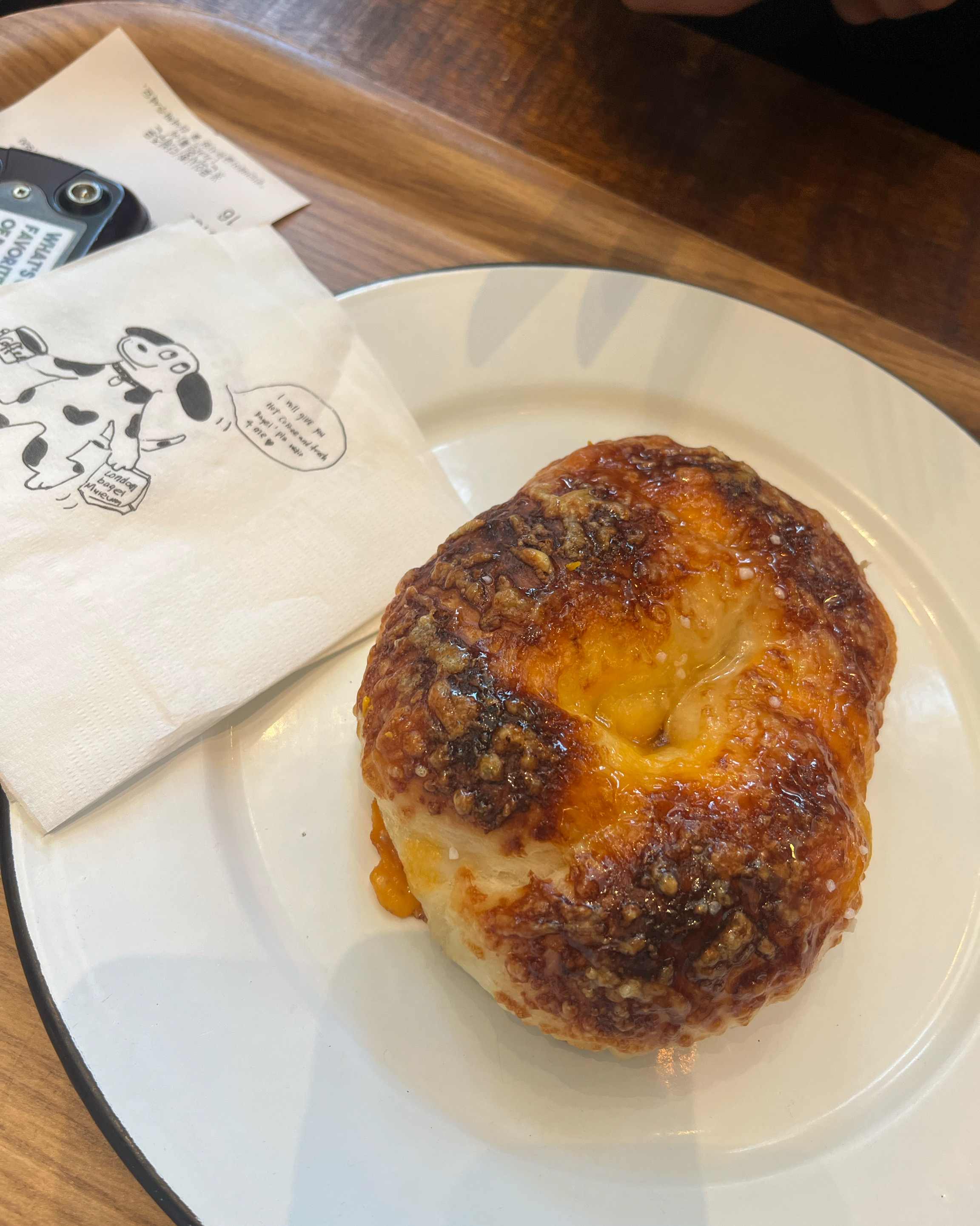 치즈허니베이글 단짠그자체 - 잠실 맛집 런던베이글뮤지엄 잠실점