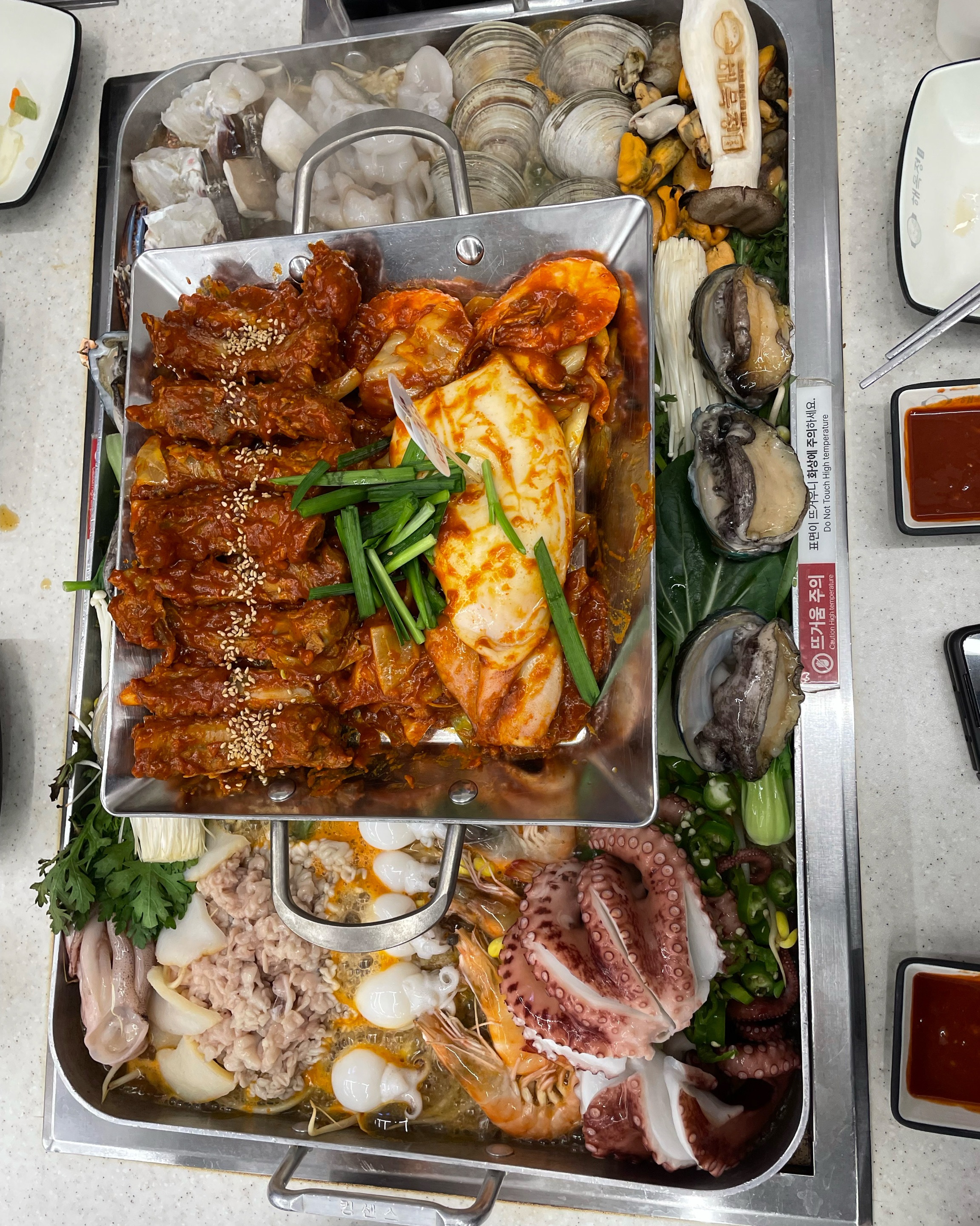재료가 신선하고 가족 모임으로 왔는데 너무 만족했어요 - 인천 맛집 해목정 검단점