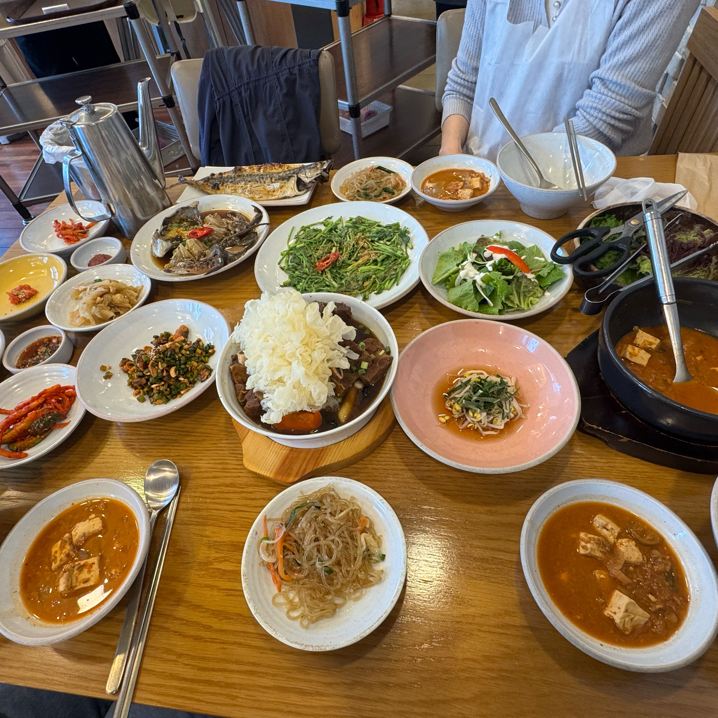 부모님이랑 어버이날 식사하러왔어요! - 인천 맛집 밥상편지 송도점