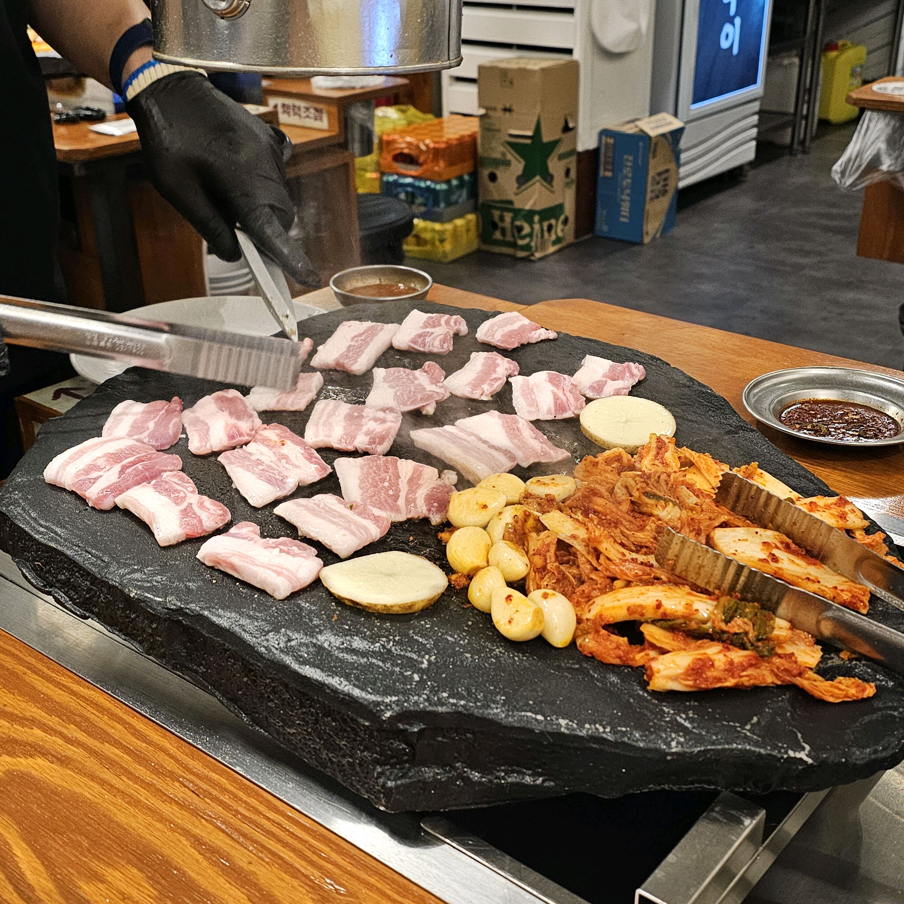 두번째 방문인데 여전히 맛있네요~ - 인천 맛집 석암생소금구이 송도타임스페이스점