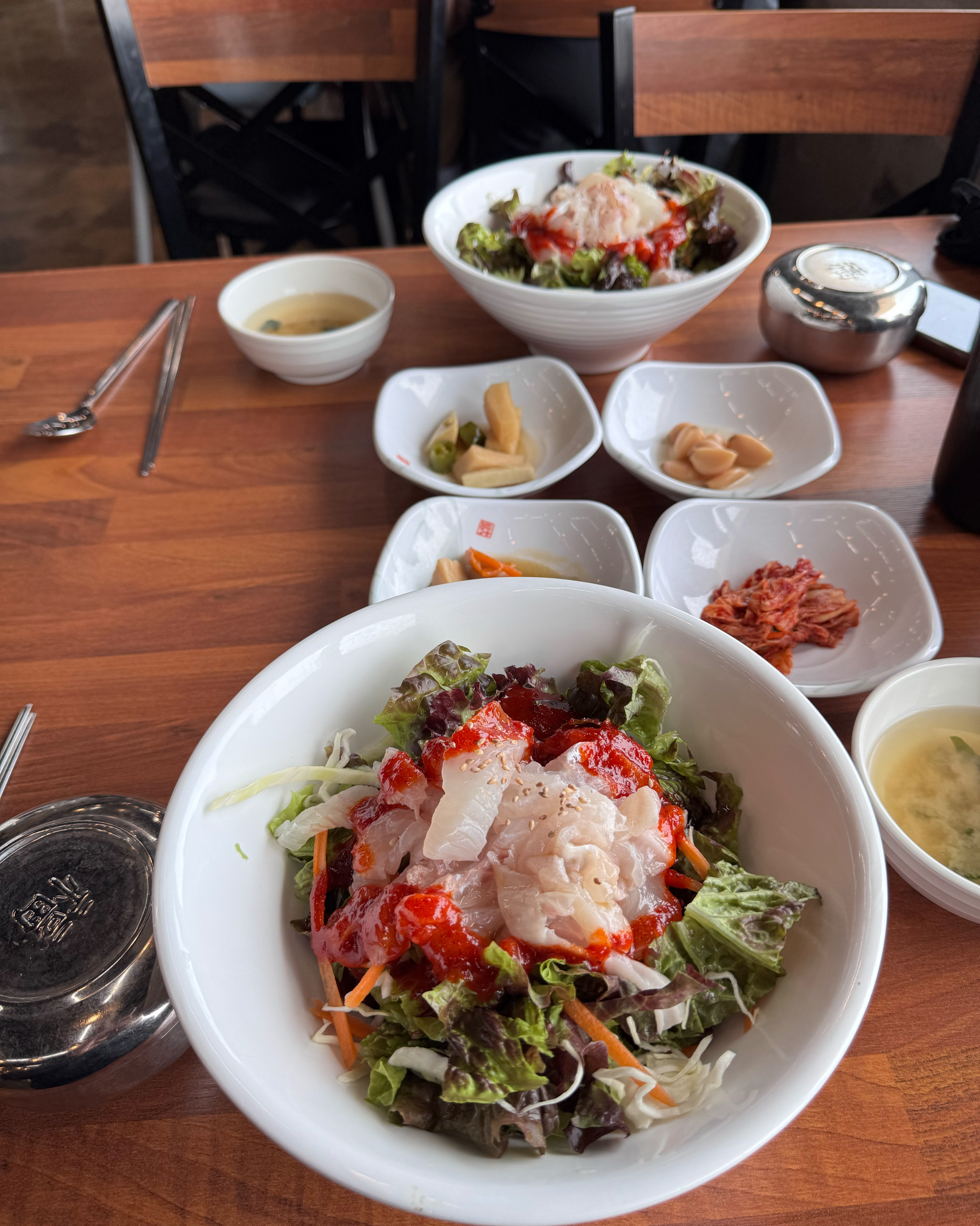 광어 회덮밥 먹었습니다. - 제주 맛집 광어다 표선 본점