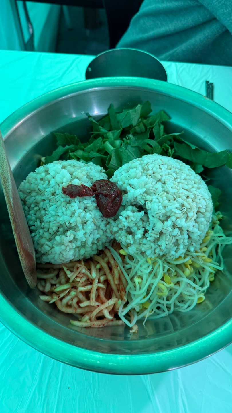 음..다른분들의 리뷰는 다 좋게 쓰셨는데 제 생각에 이 보리밥 2인분은 2만원의 가치가 없