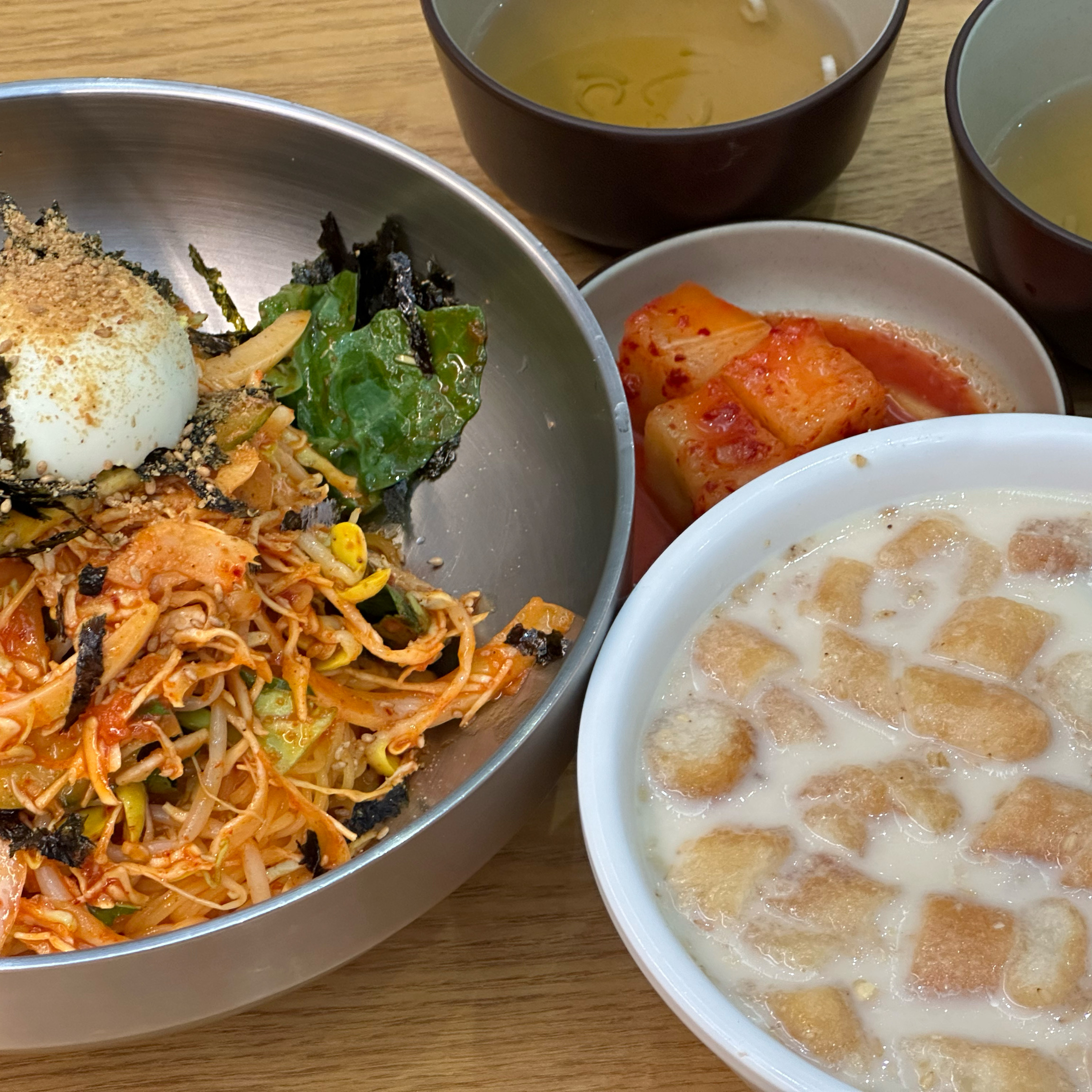 요즘 많이 보이는 찹쌀 콩국 - 대구 맛집 제일콩국
