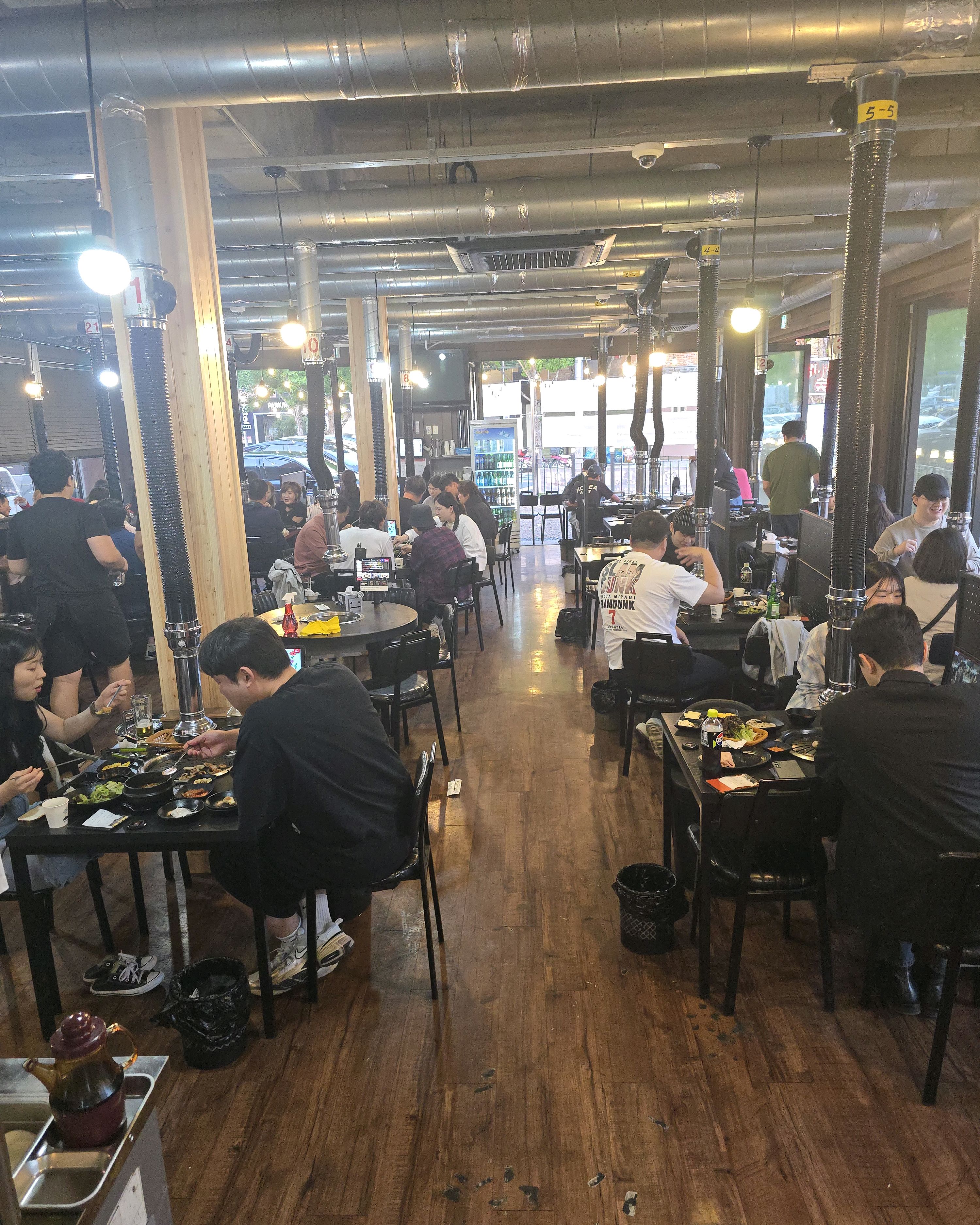 처음에 화구에 문제가 있었는지 - 대구 맛집 대구아리조나막창 수성못 본점
