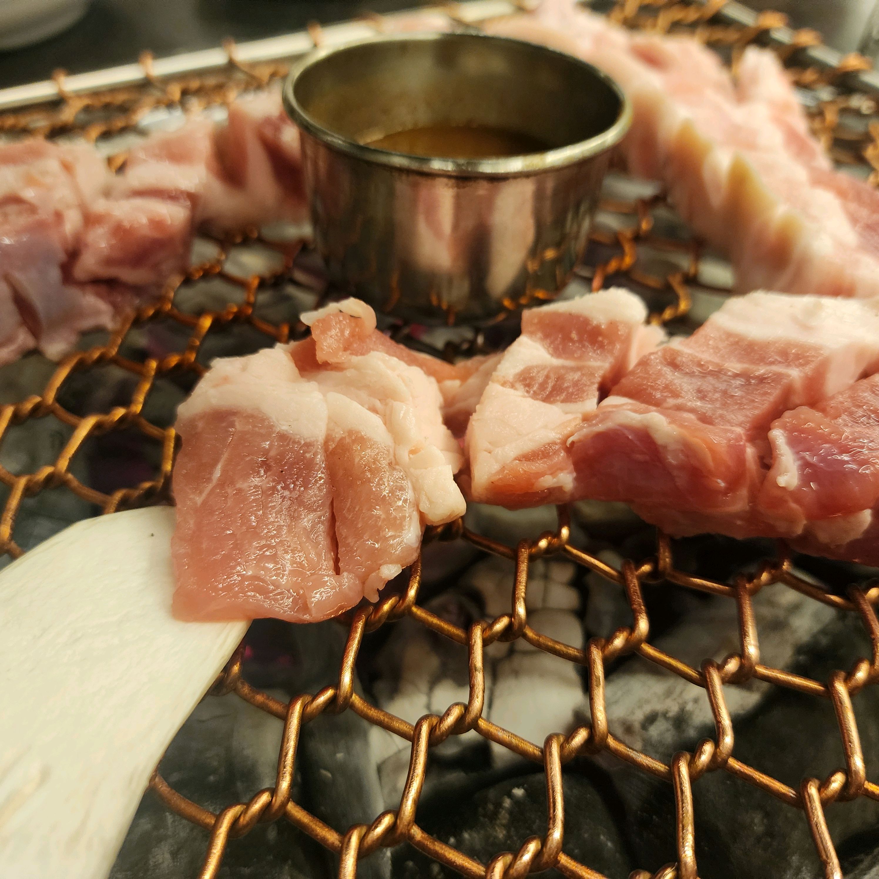 추천받아서왔는데 너무 맛있어요. - 제주 맛집 포도원흑돼지