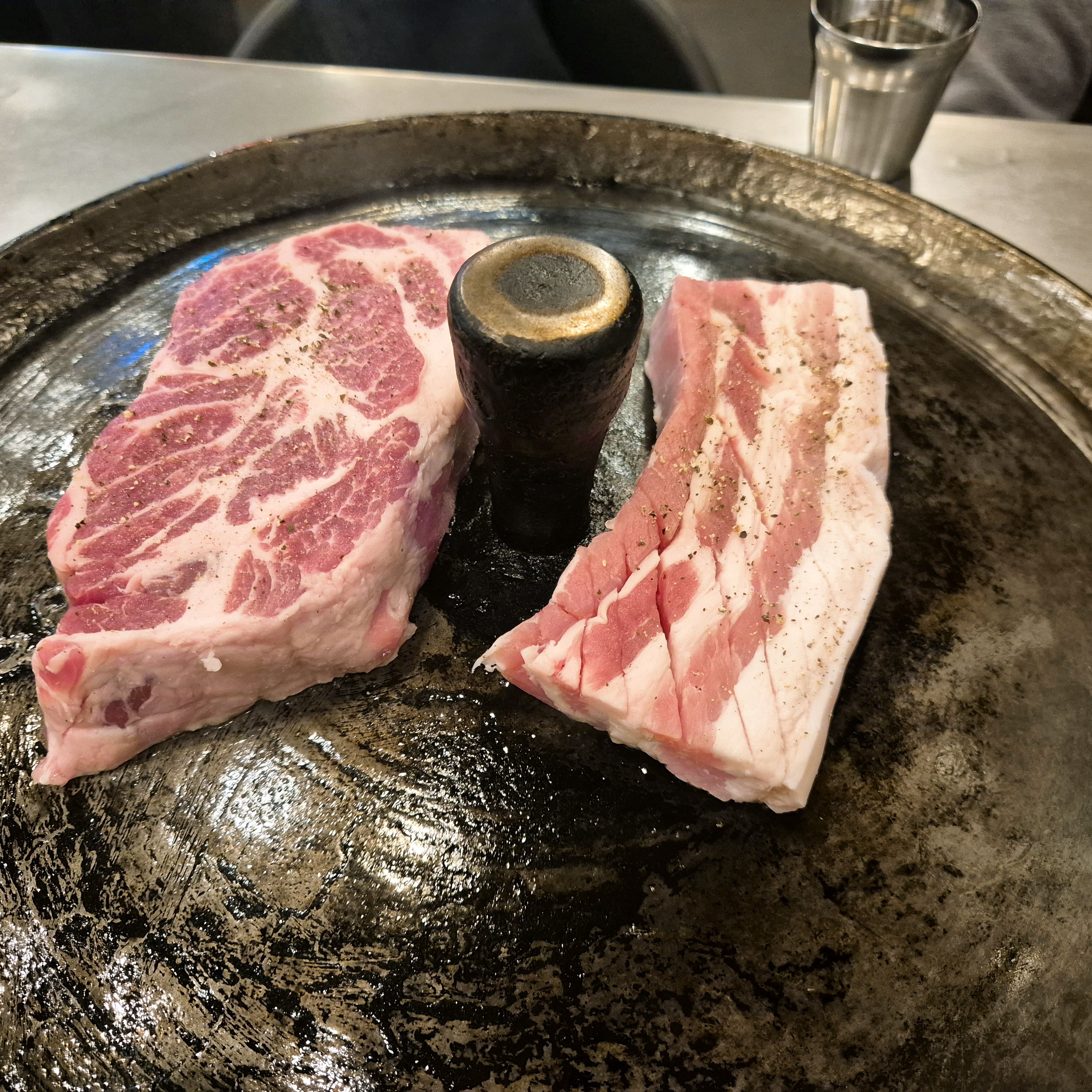 미나리 생각나서 오늘 목구멍 왔지요😄 - 인천 맛집 목구멍 인천부평삼산점