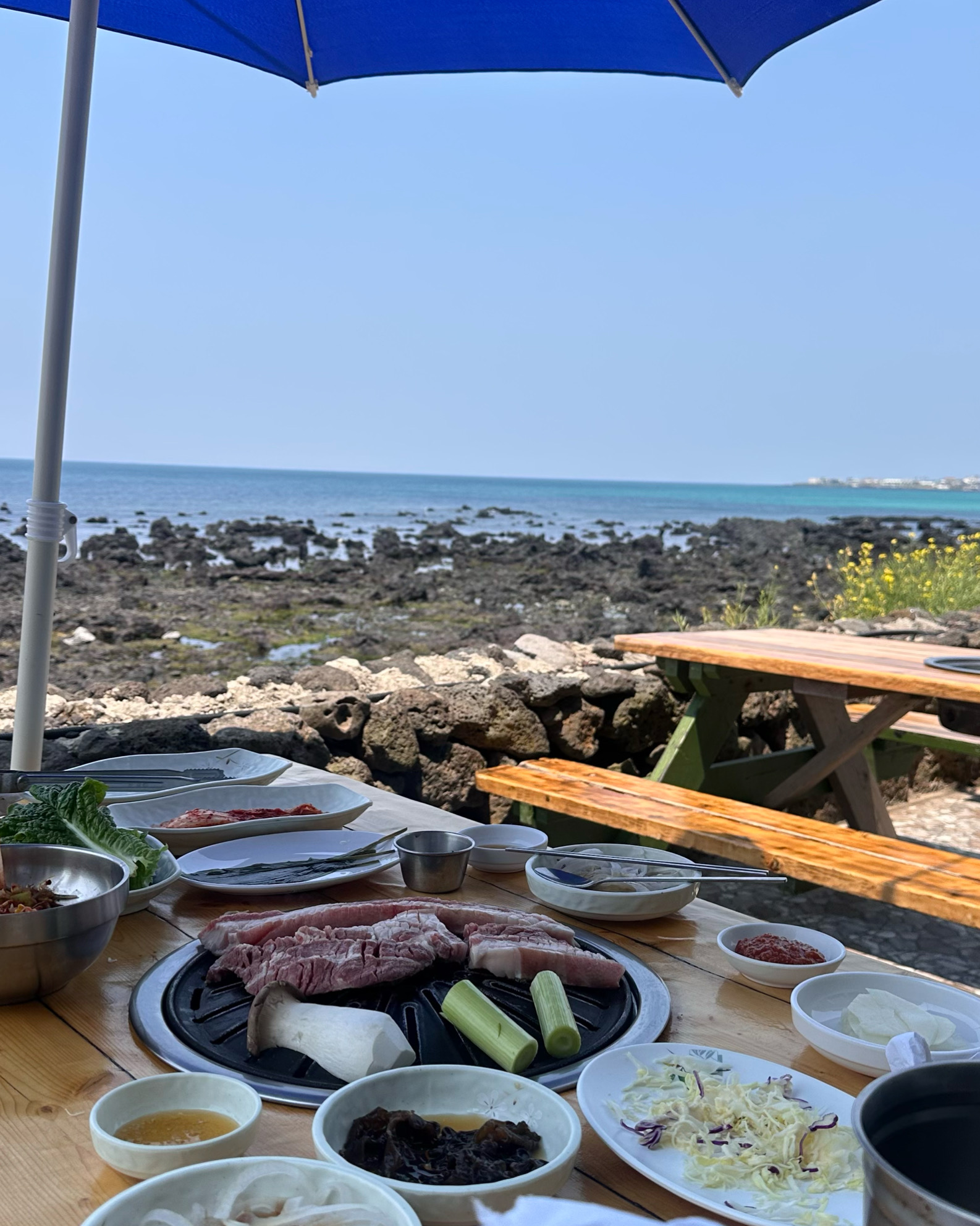 분위기가 끝장나요 - 제주 맛집 돈해상 제주한림협재흑돼지