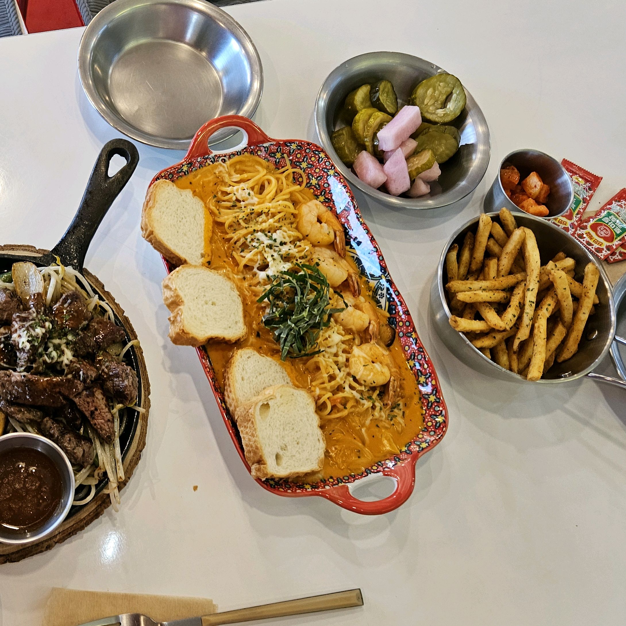 주차도 엑스포에대니 편하고... - 아바이마을 맛집 상남자스테이크 엑스포점