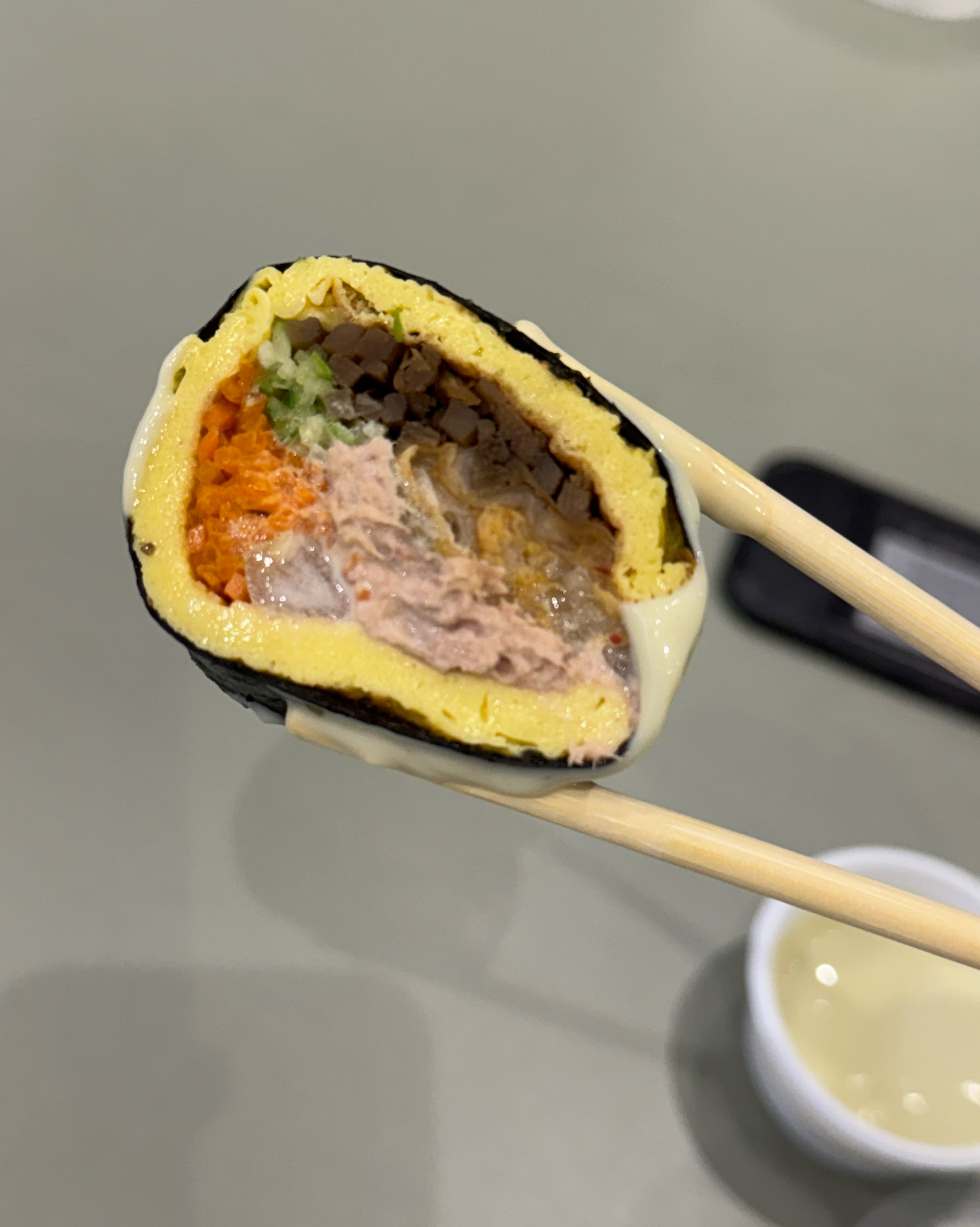 정김밥묵참최고...💕 - 대전 맛집 정김밥