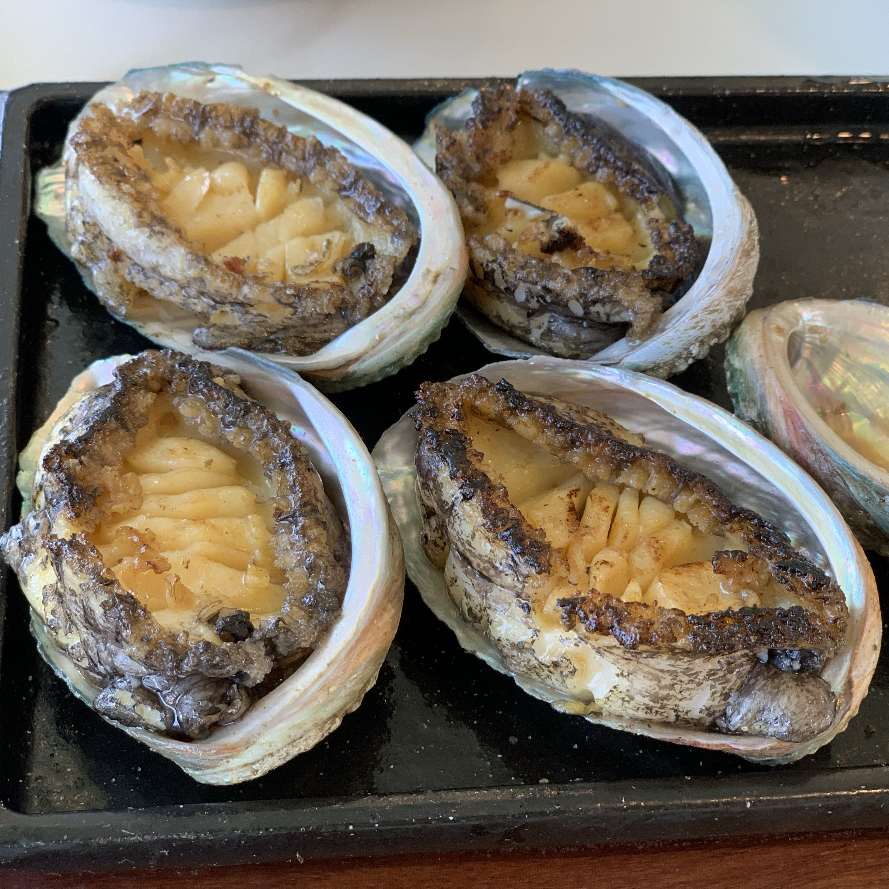 사진 찍기전에 이미 먹어버렸.. - 제주 맛집 안녕전복