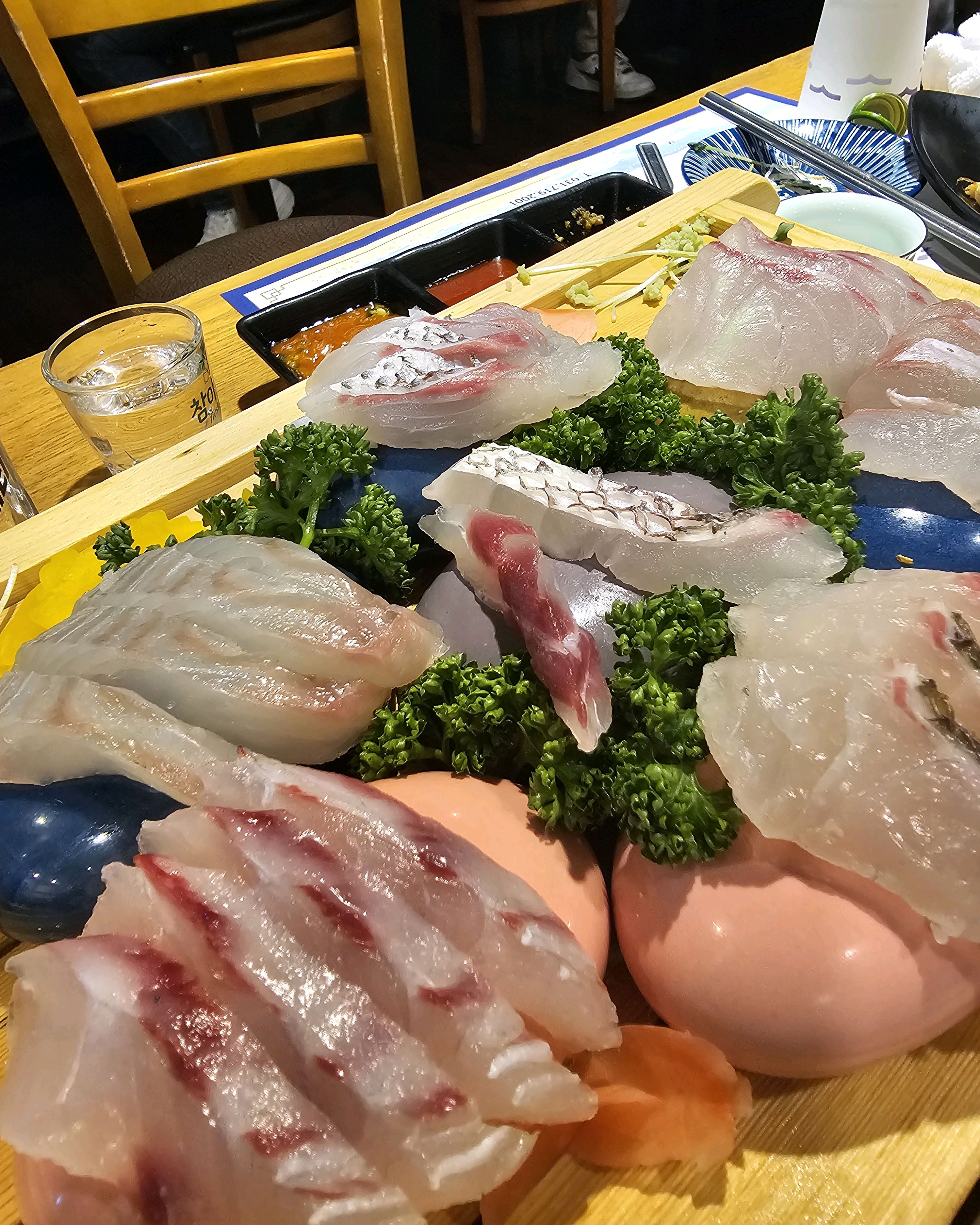 회는 말할 것도 없이 신선하고, - 정자역 맛집 물고기자리 정자점