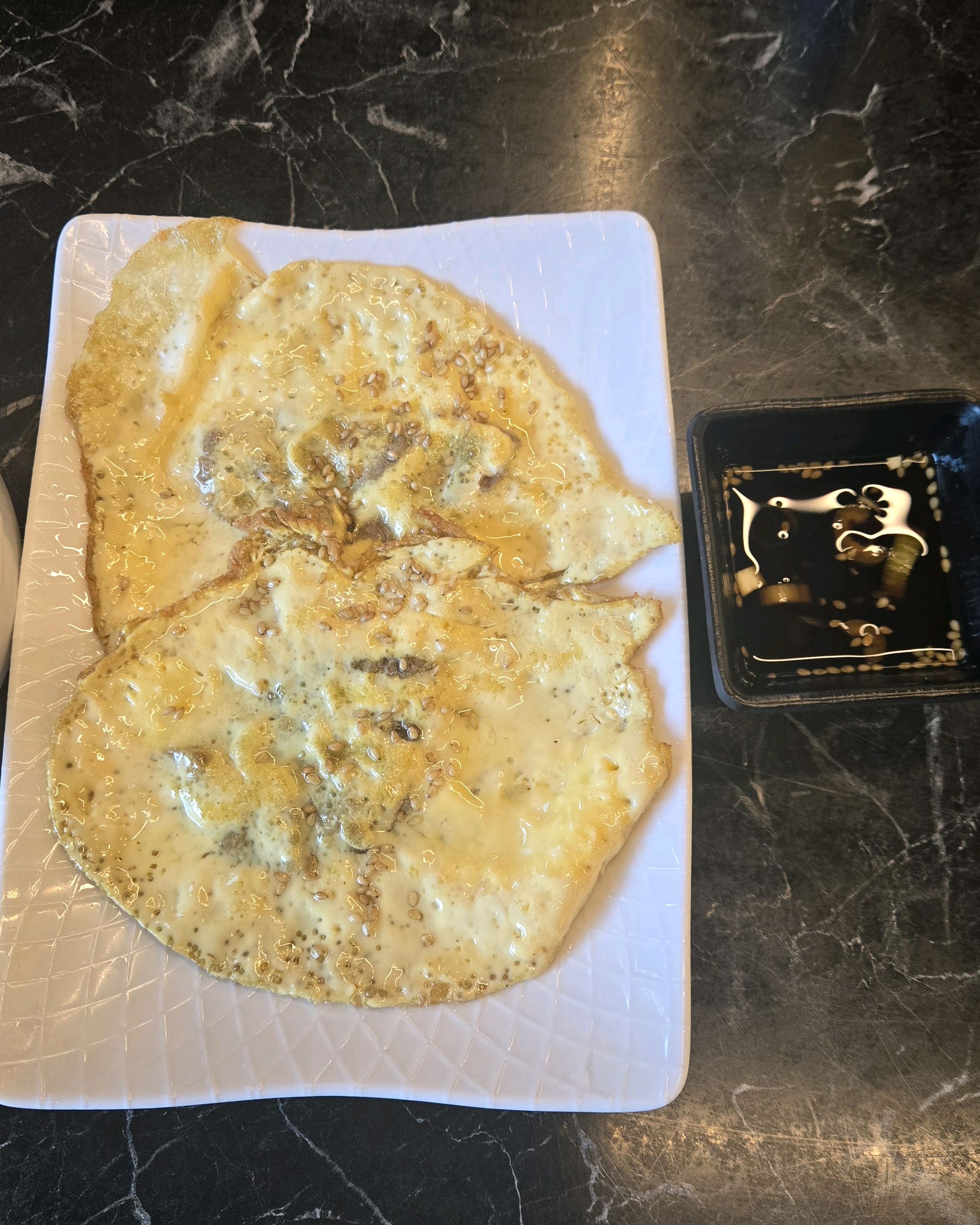 네이버 예약시 주는 육전 - 경포대 맛집 초당훈이순두부짬뽕