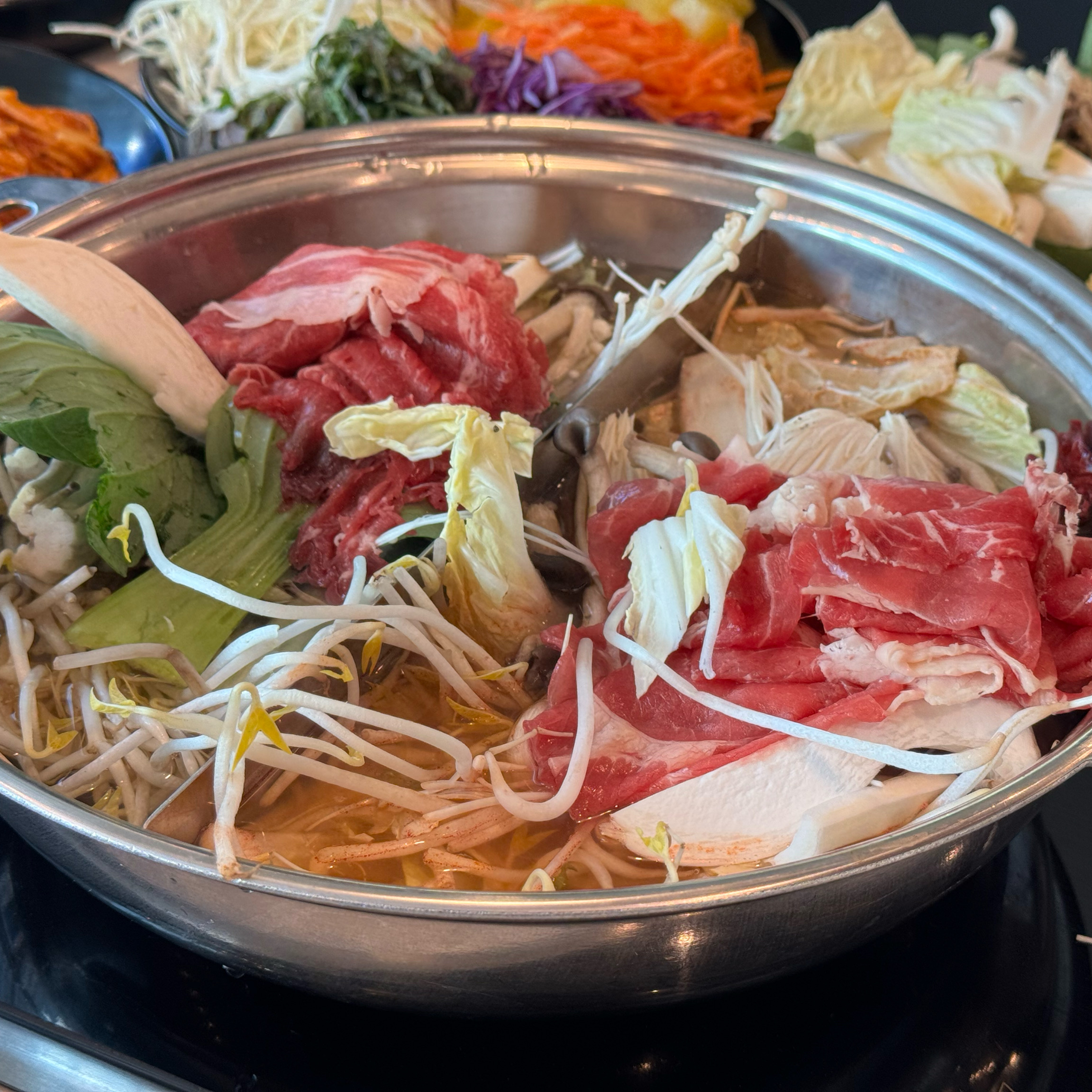새로 오픈했다고해서 방문했어요. - 부산 명지 맛집 샤브야키 부산명지점