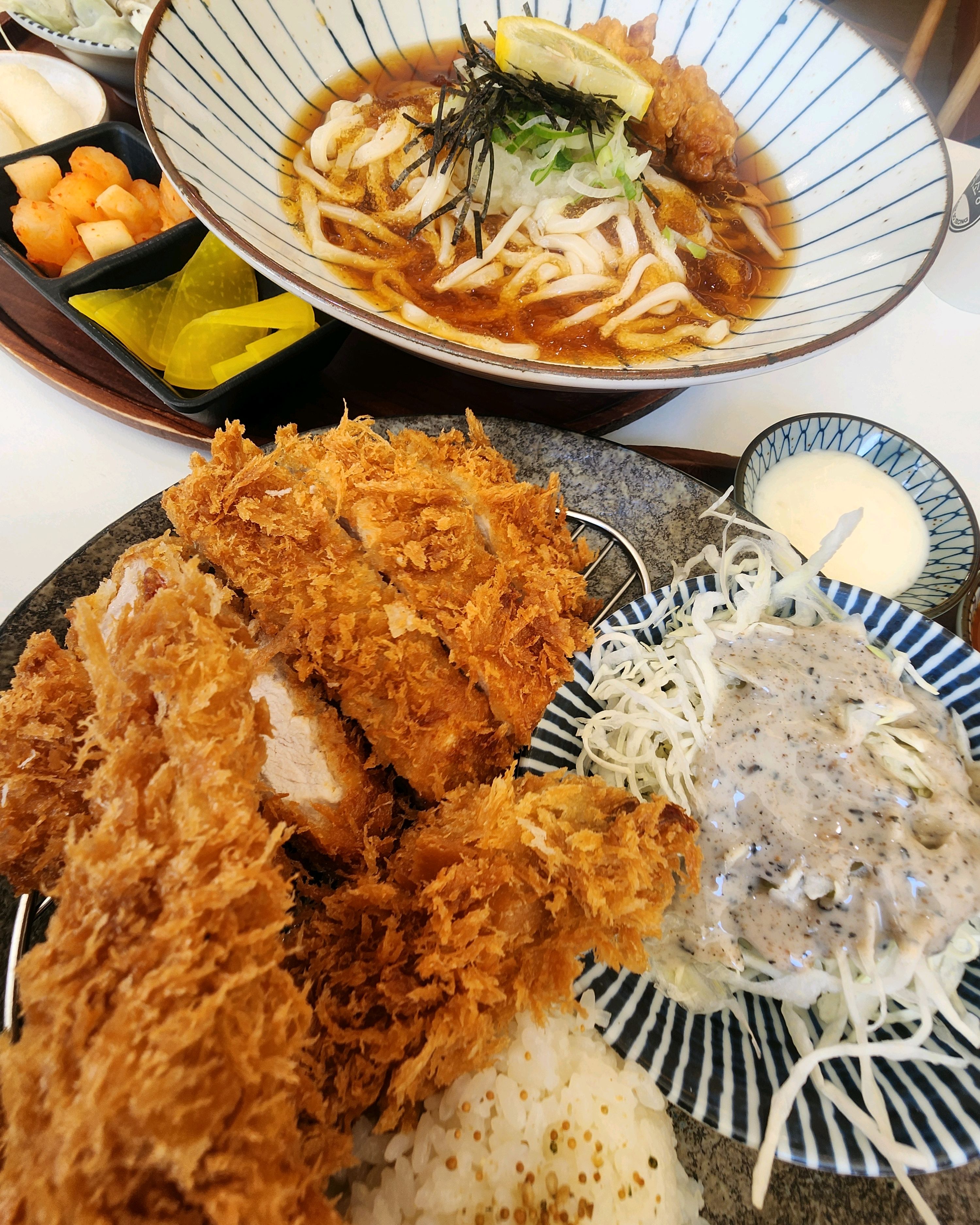 정통 붓가케우동 맛 그대로~!! - 역곡역 맛집 백소정 역곡역점