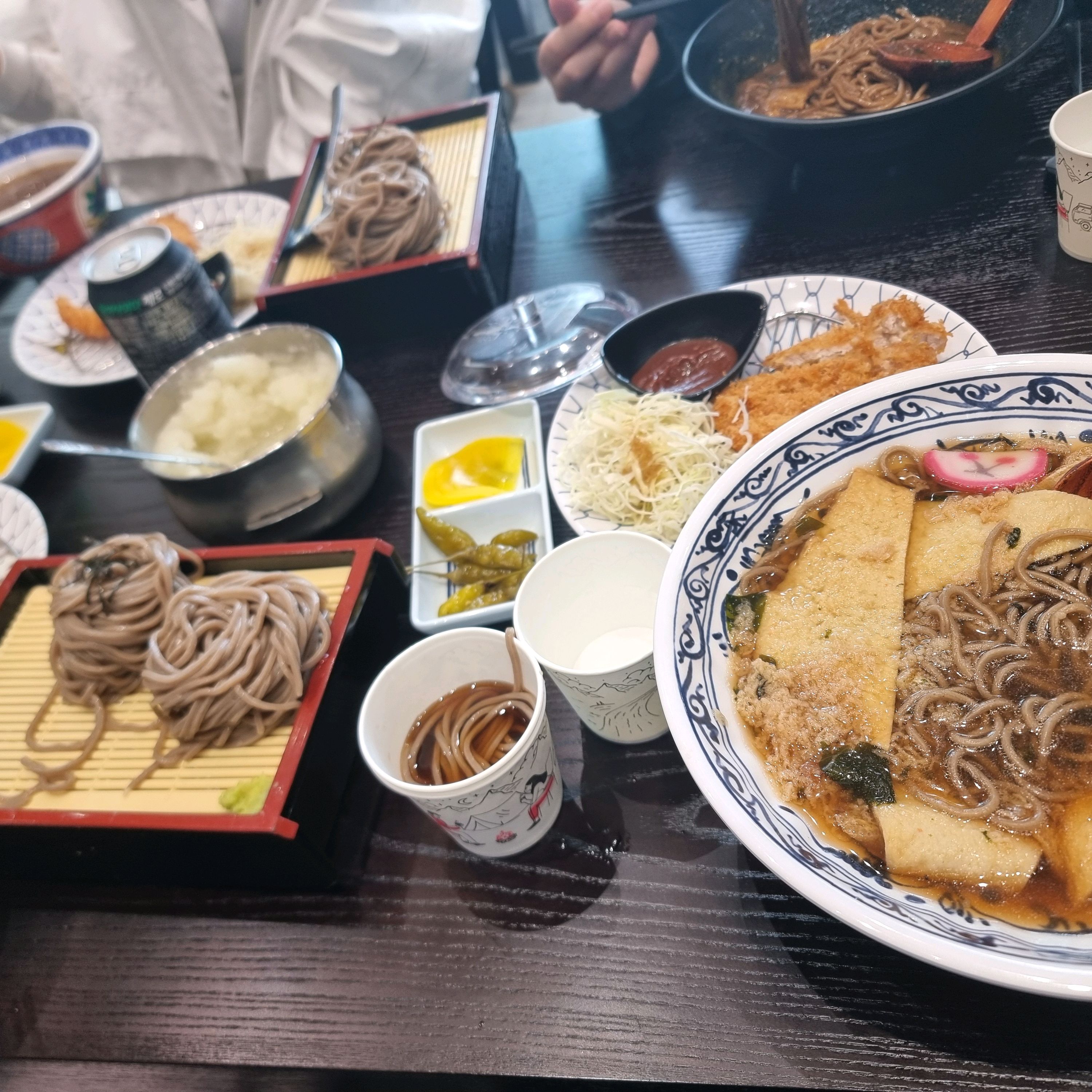 빠르게 자리 만들어 주시고 맛도 좋고 잘 먹었습니다! - 평촌역 맛집 삼동소바 평촌에이치타워점