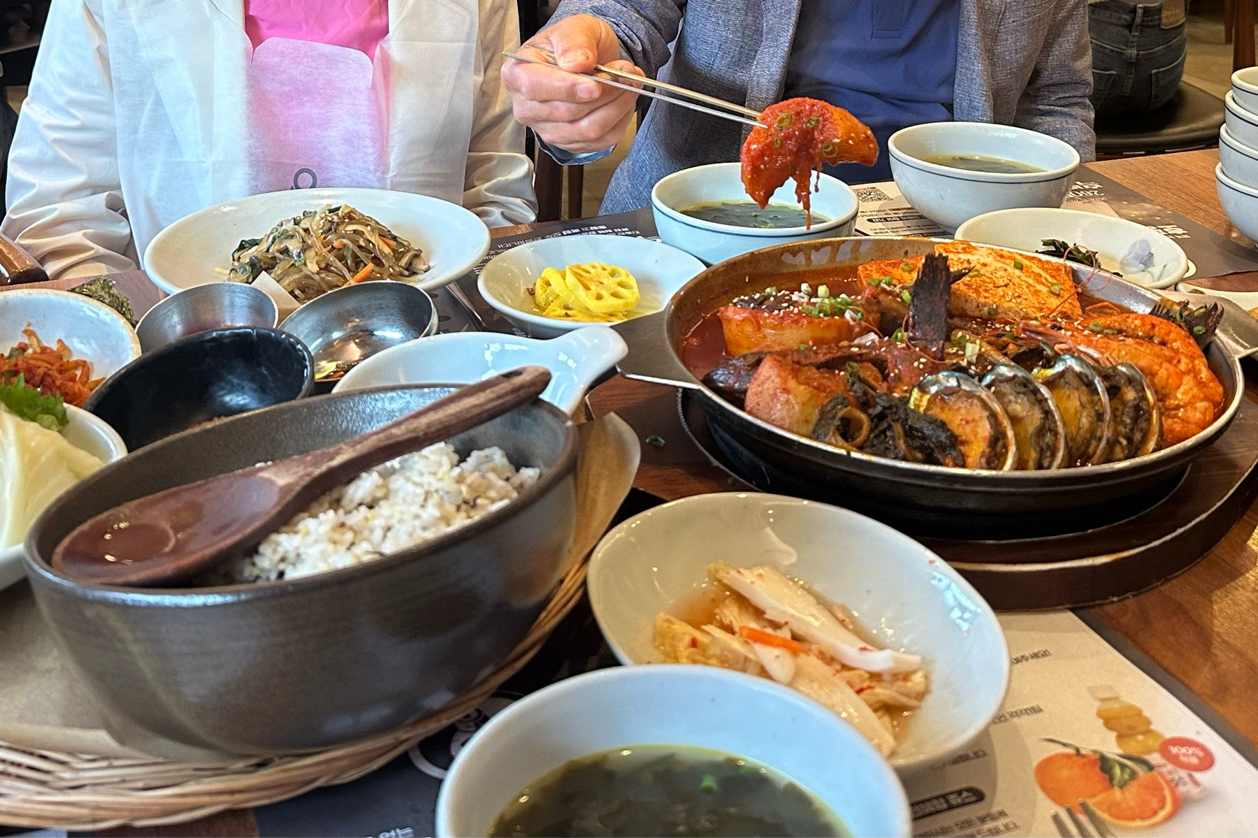 너무 맜있고 특별한 메뉴가 있어서 좋았어요 - 제주 맛집 고집돌우럭 제주공항점