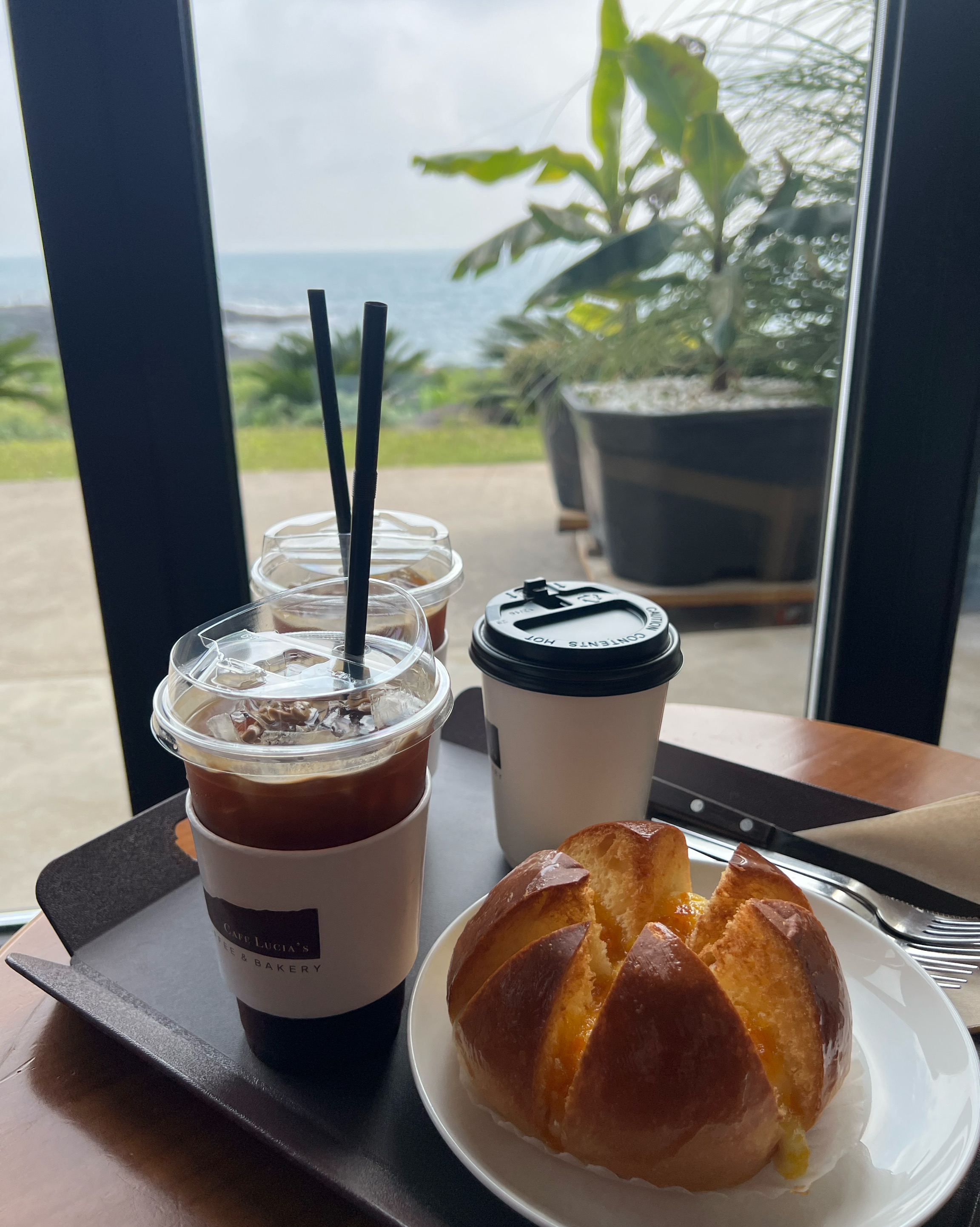 뷰가 너무 좋아요. - 제주 맛집 카페루시아 본점