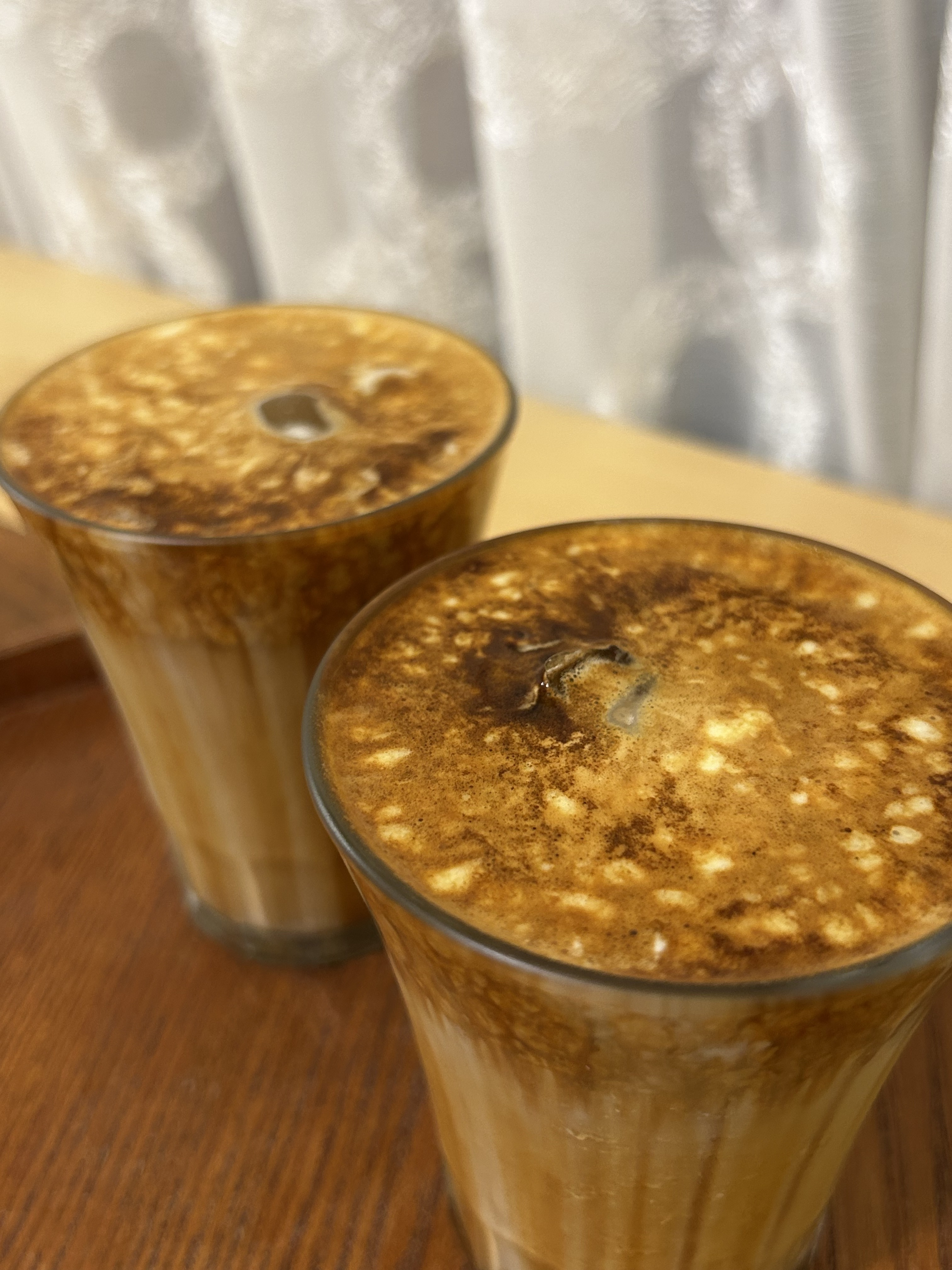 위에 옥수수 크림이 너무 빨리 가라앉아서 속상ㅜㅜ - 경포대 맛집 갤러리밥스
