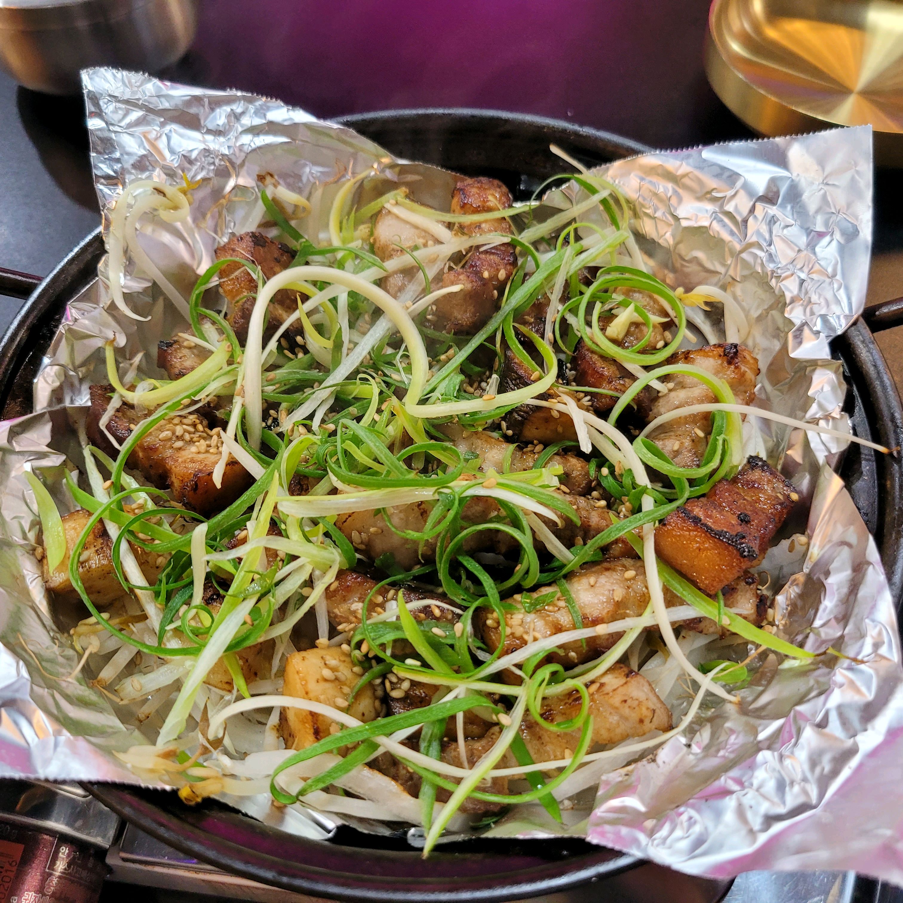 넘 맛나고 고소해요 - 인천 맛집 본진삼겹살 구월본점